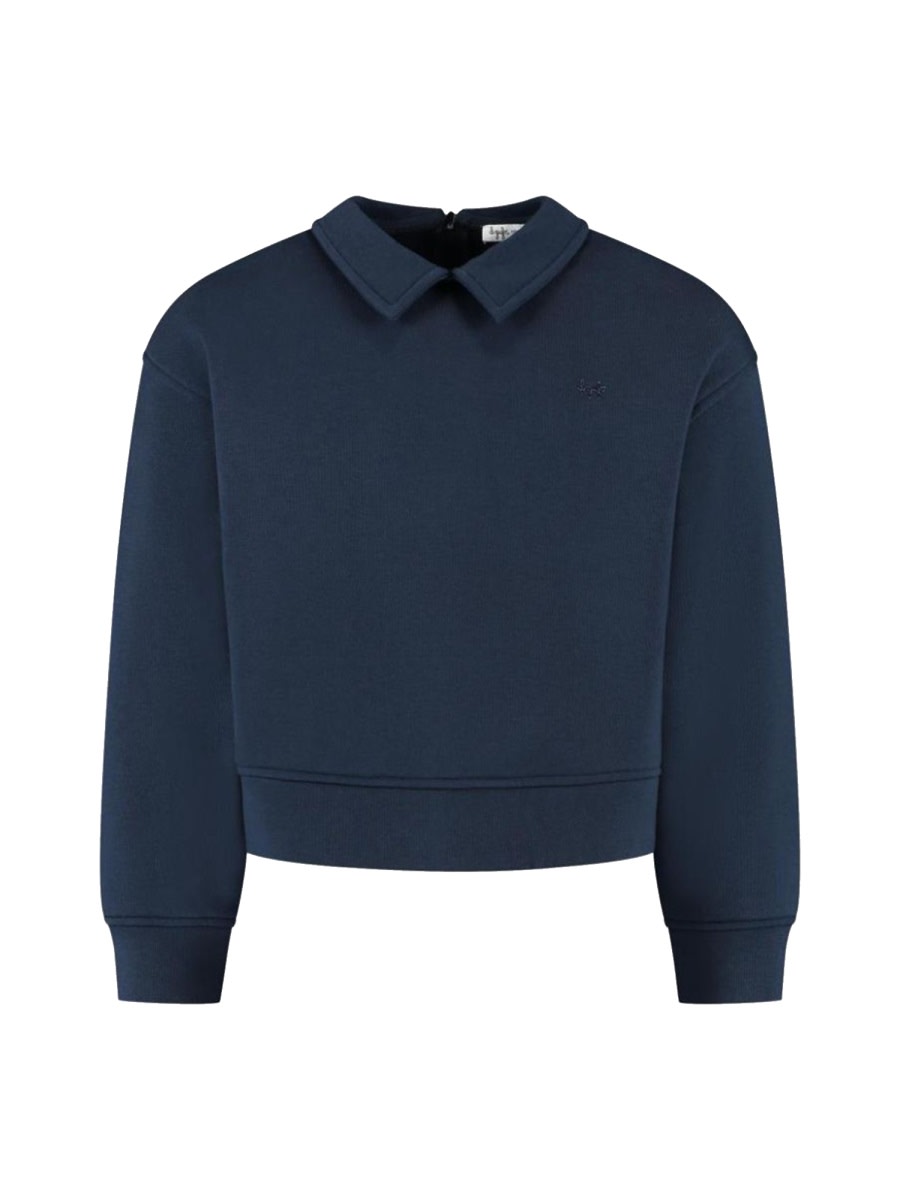 Il Gufo Kids' Two-piece Set T-shirt With Skirt In Blue