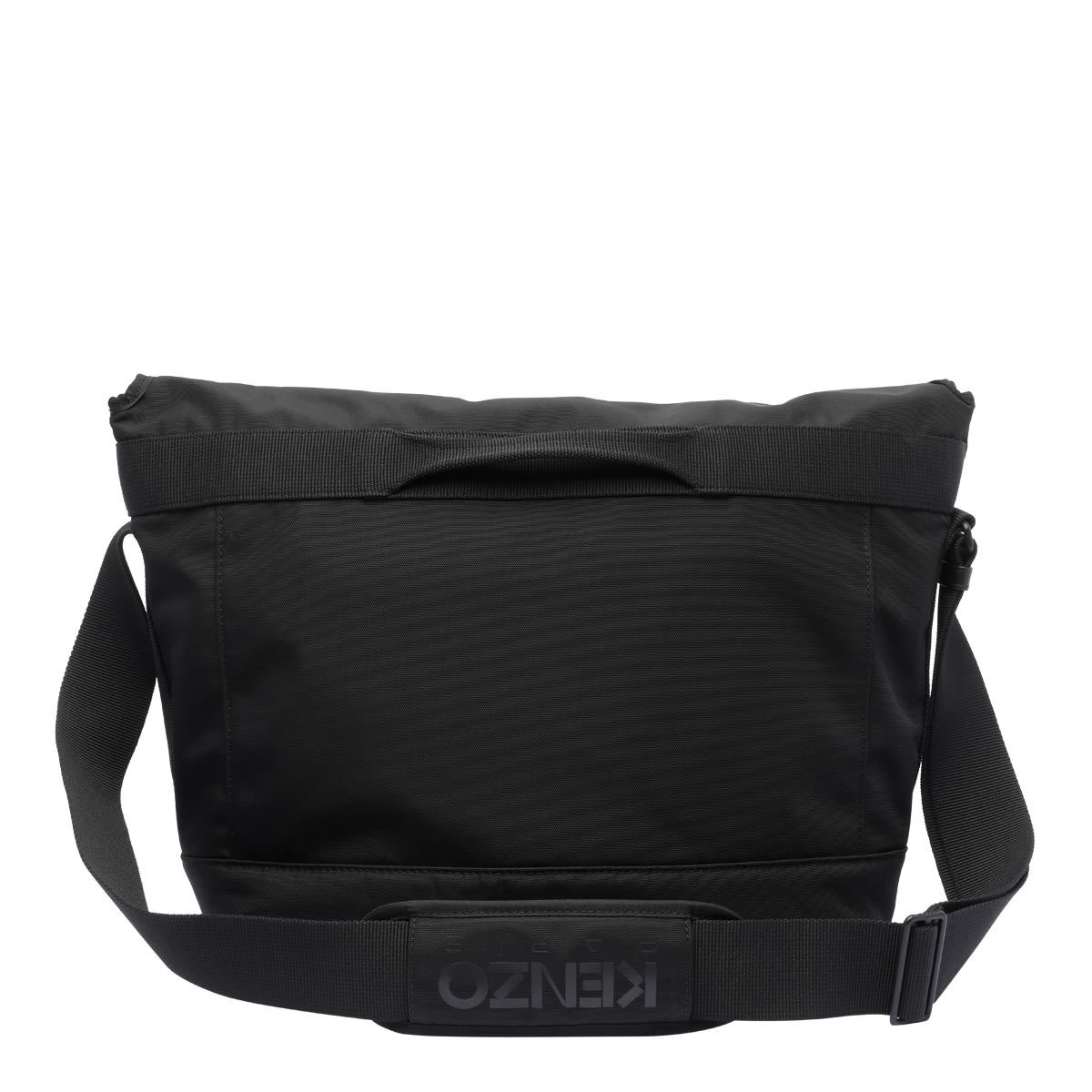 Kenzo Handle Strap Messenger Bag In Black