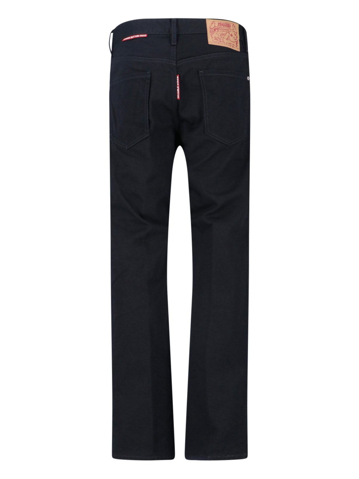 Dsquared2 Dsquared Black Denim Dsquared X Magliano Protesta 642 Jeans In Black