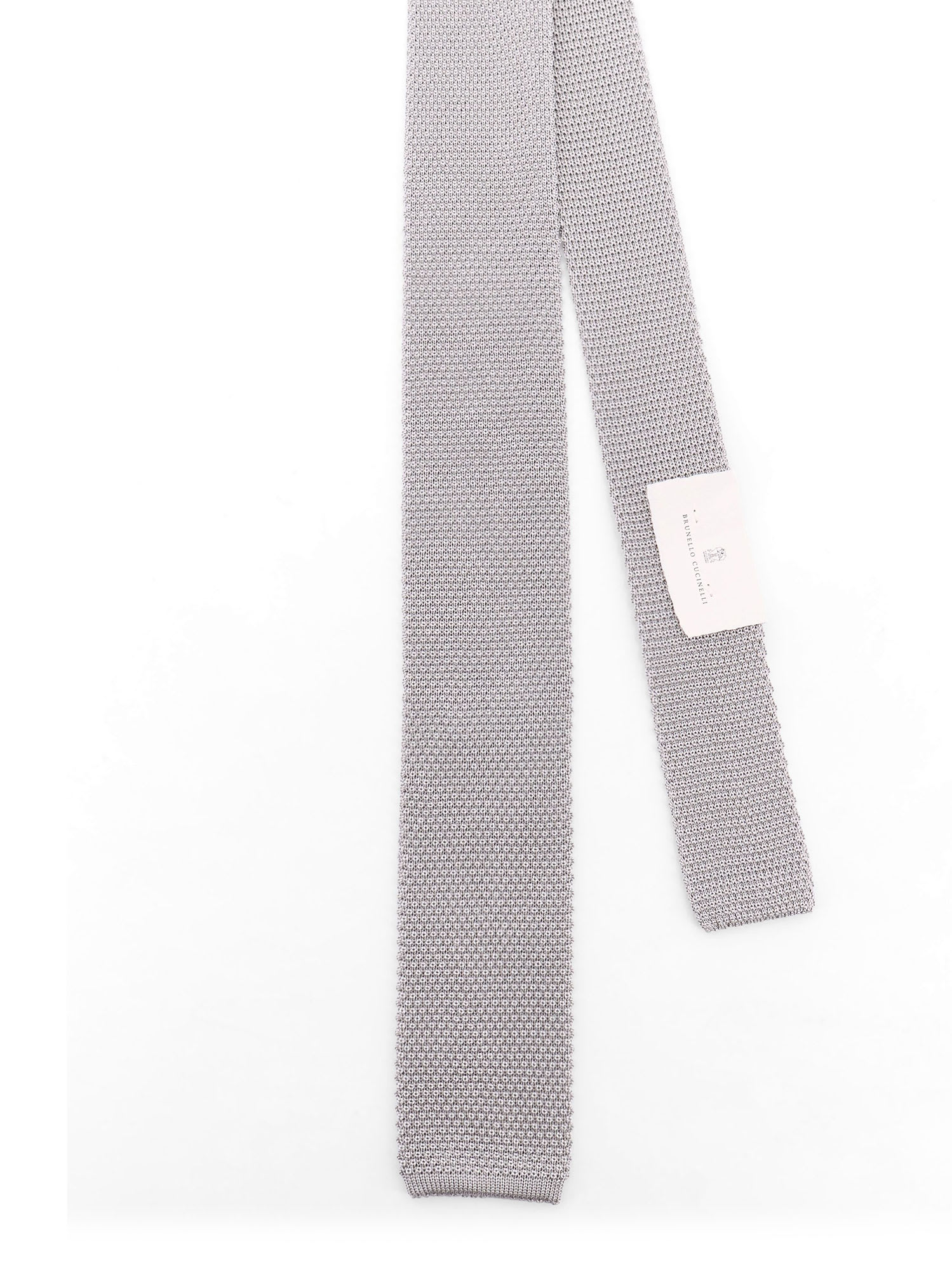 Shop Brunello Cucinelli Tie In Grey