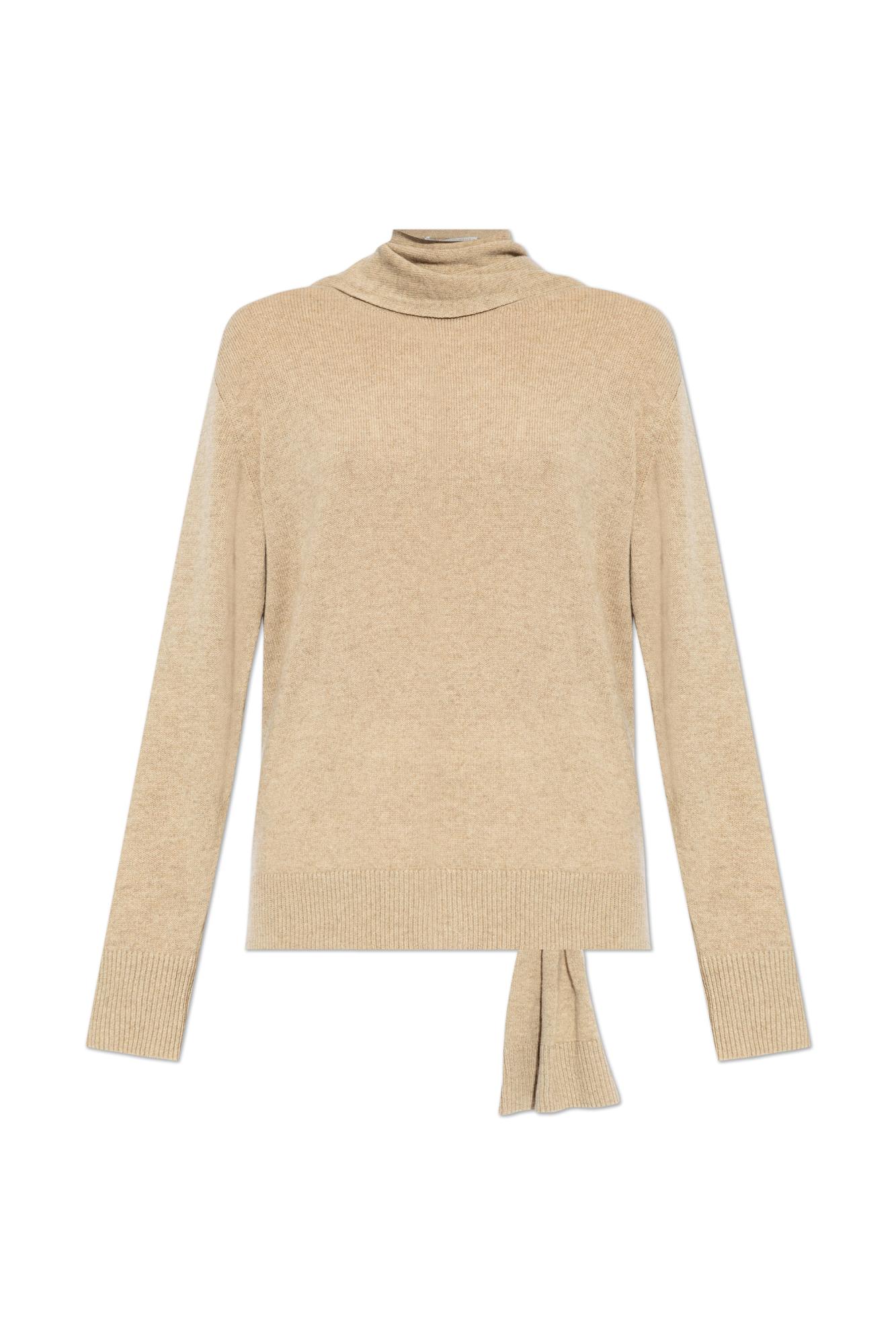 Shop Stella Mccartney Cashmere Sweater In Beige