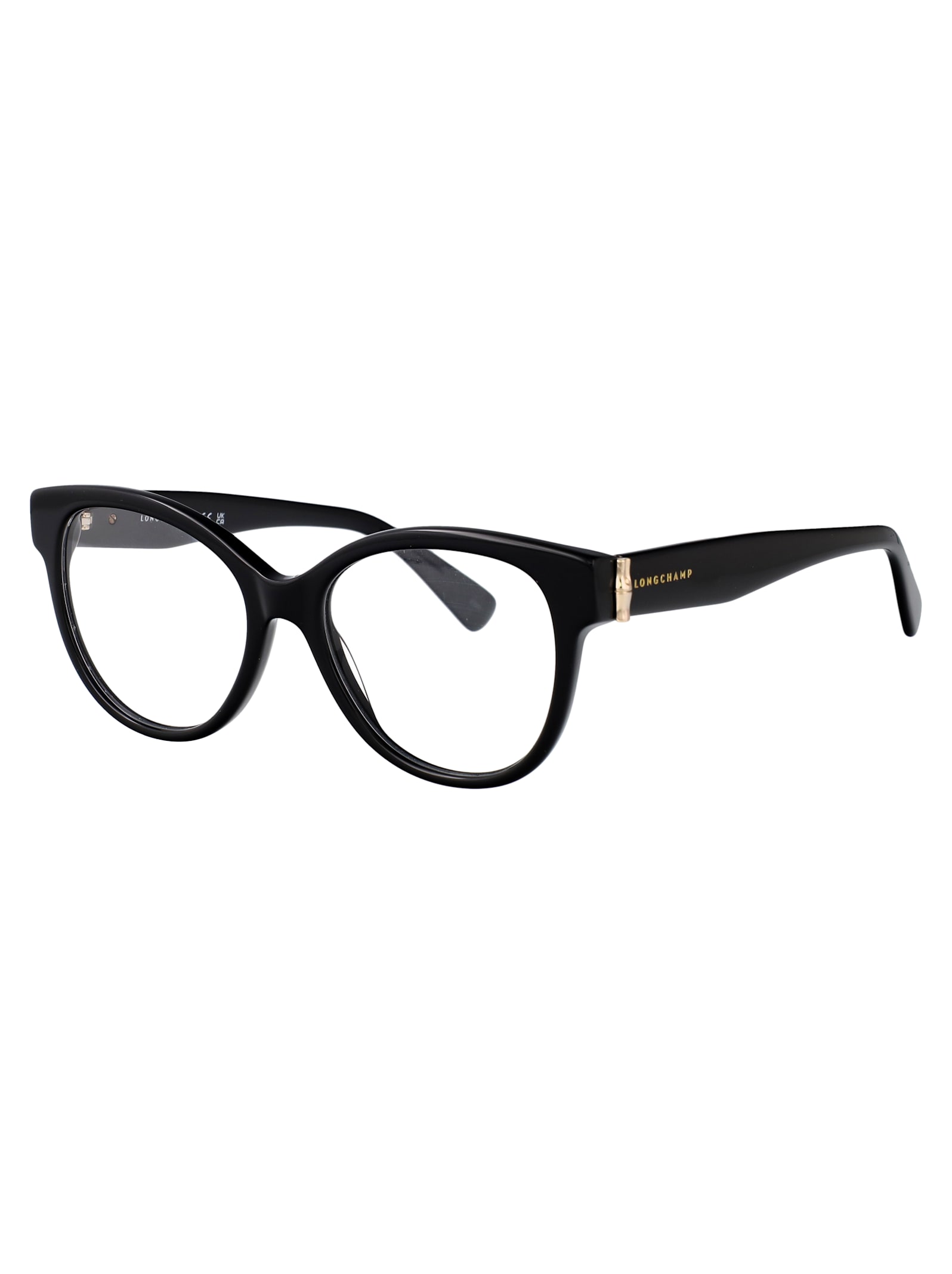Longchamp Geometric Flat Mirror In Black