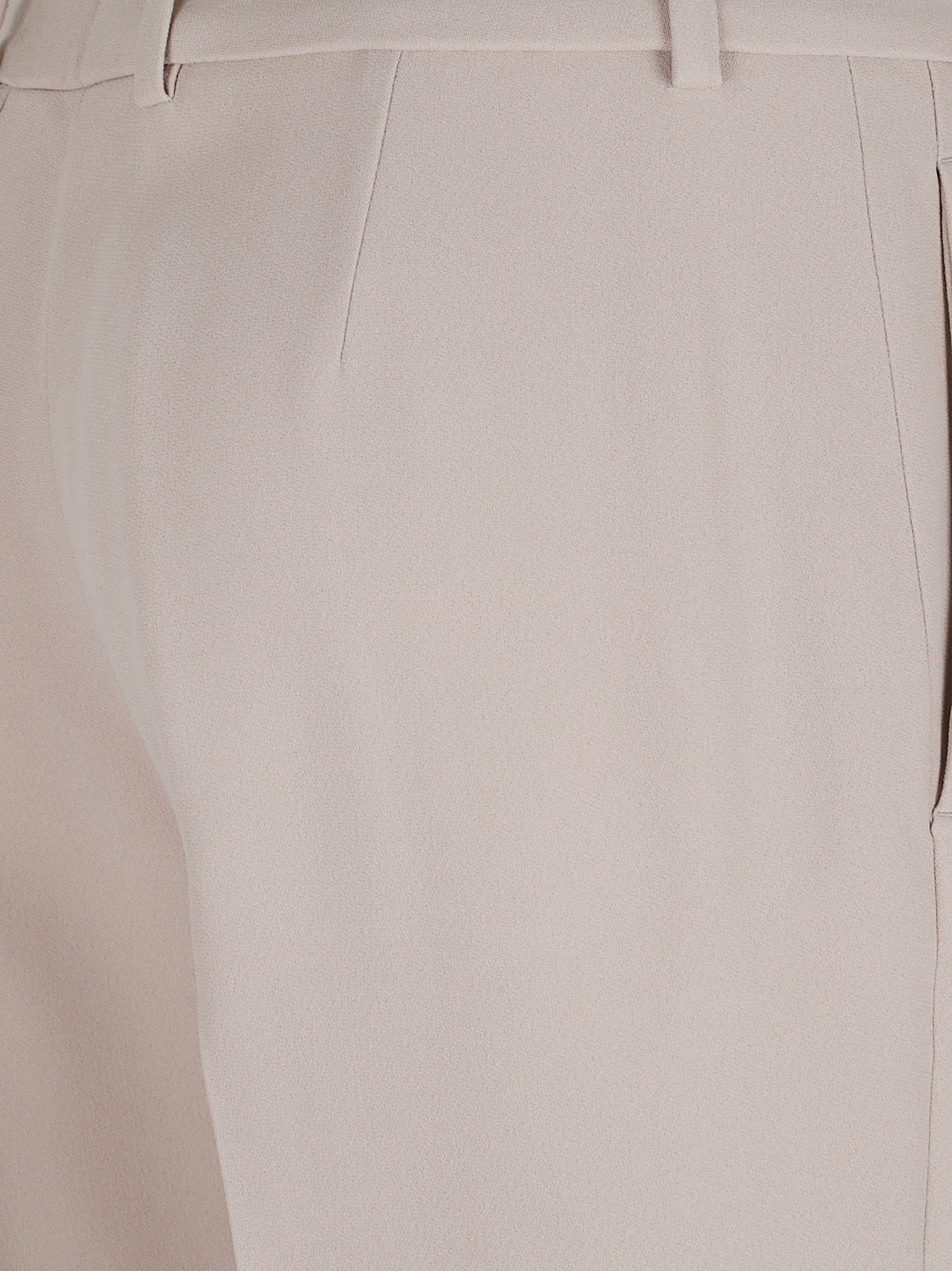 Ermanno Scervino Bootcut Trousers With Back And Side Pockets In Neutral