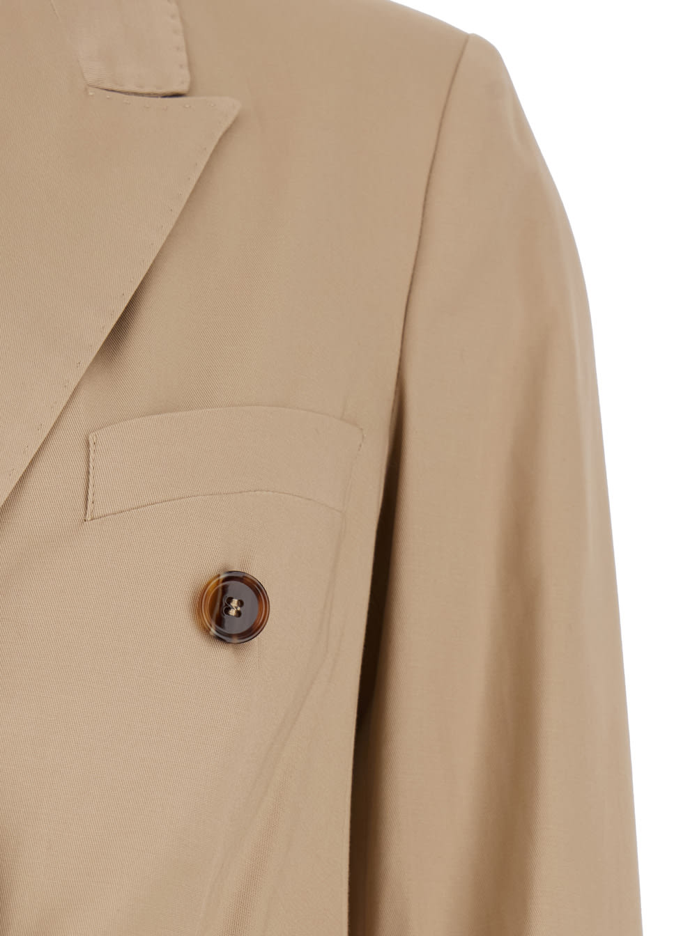 Mauro Grifoni Tailleur Doppio Petto Con Mf In Beige