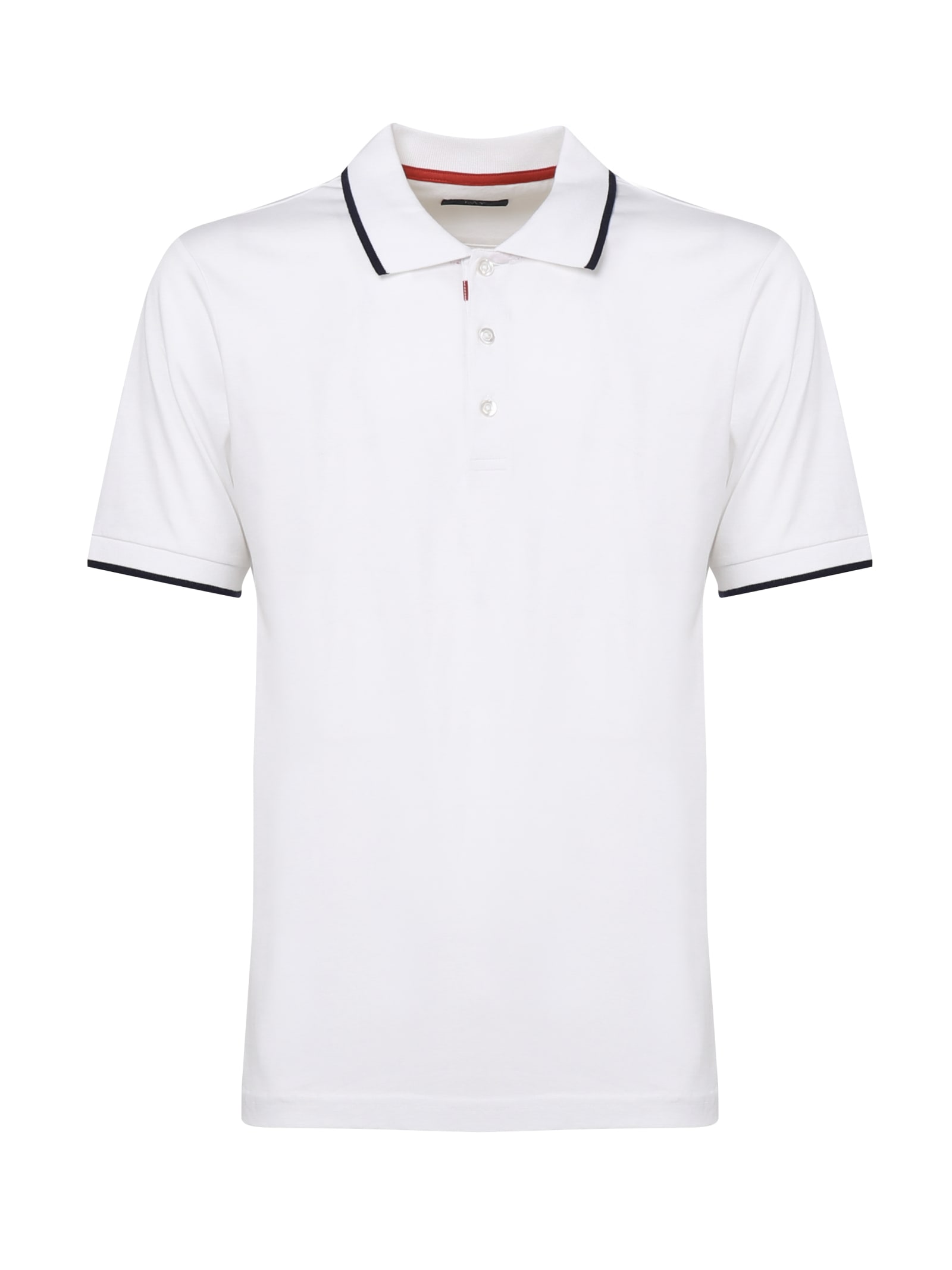 Fay Polo T-shirt In Cotton
