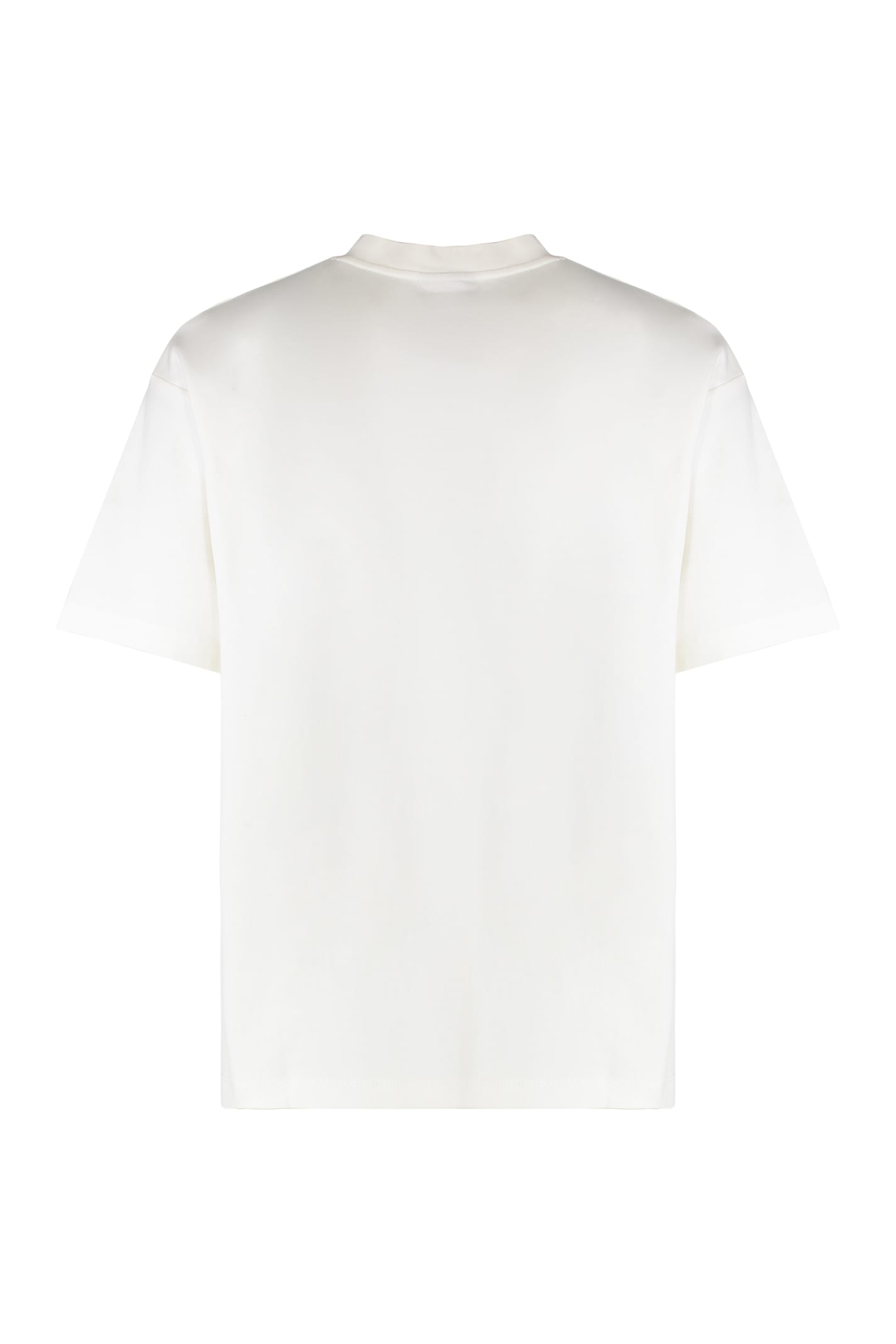 Tennis Court Cotton Crew-neck T-shirt