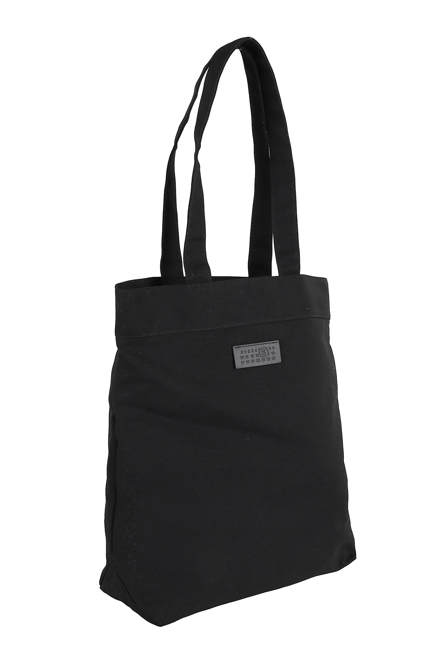 Mm6 Maison Margiela Tote Ns In Black