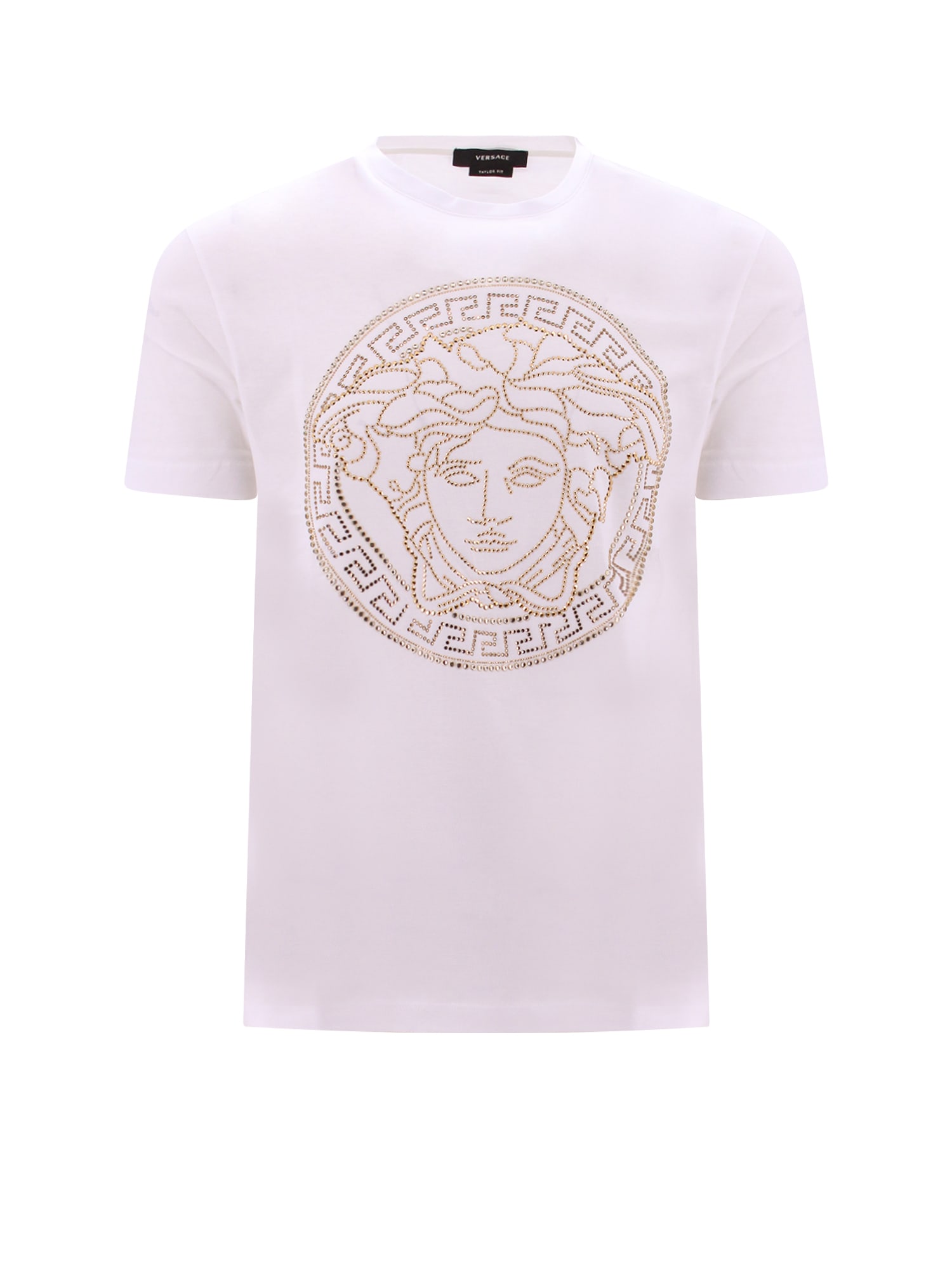 Versace T-shirt In Neutral