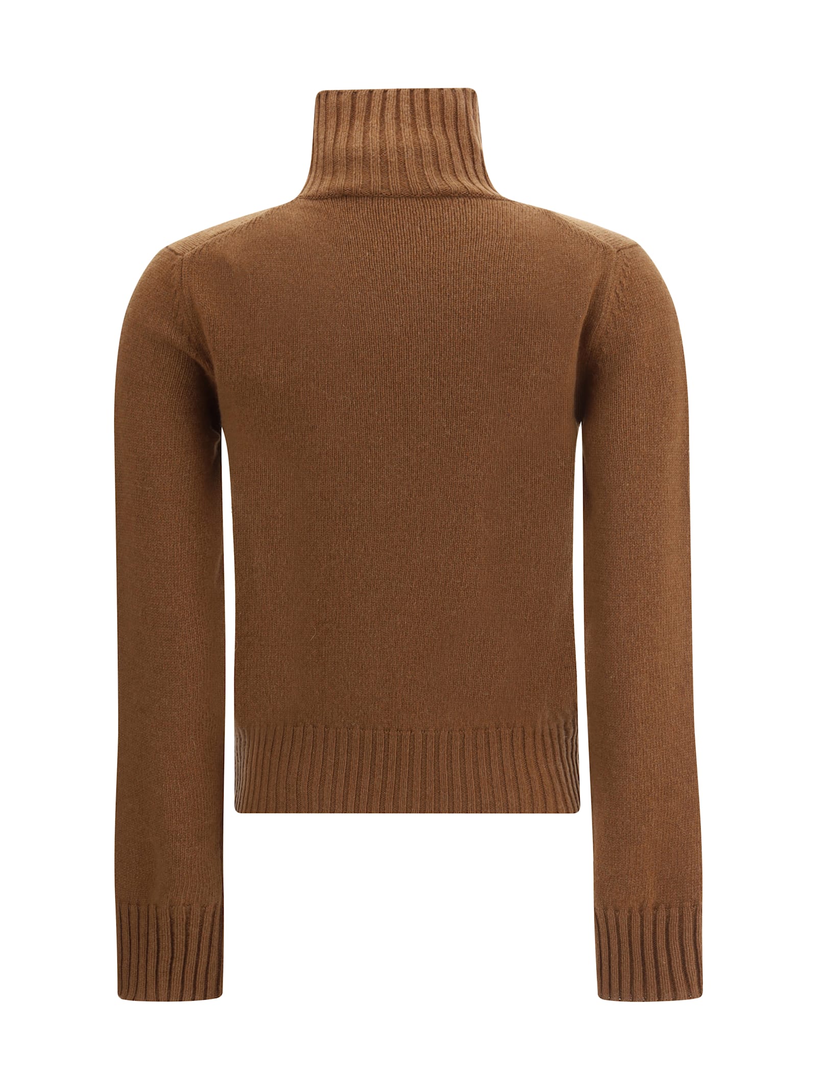 Ami Alexandre Mattiussi Ami Paris Women Ami De Coeur Turtleneck Sweater