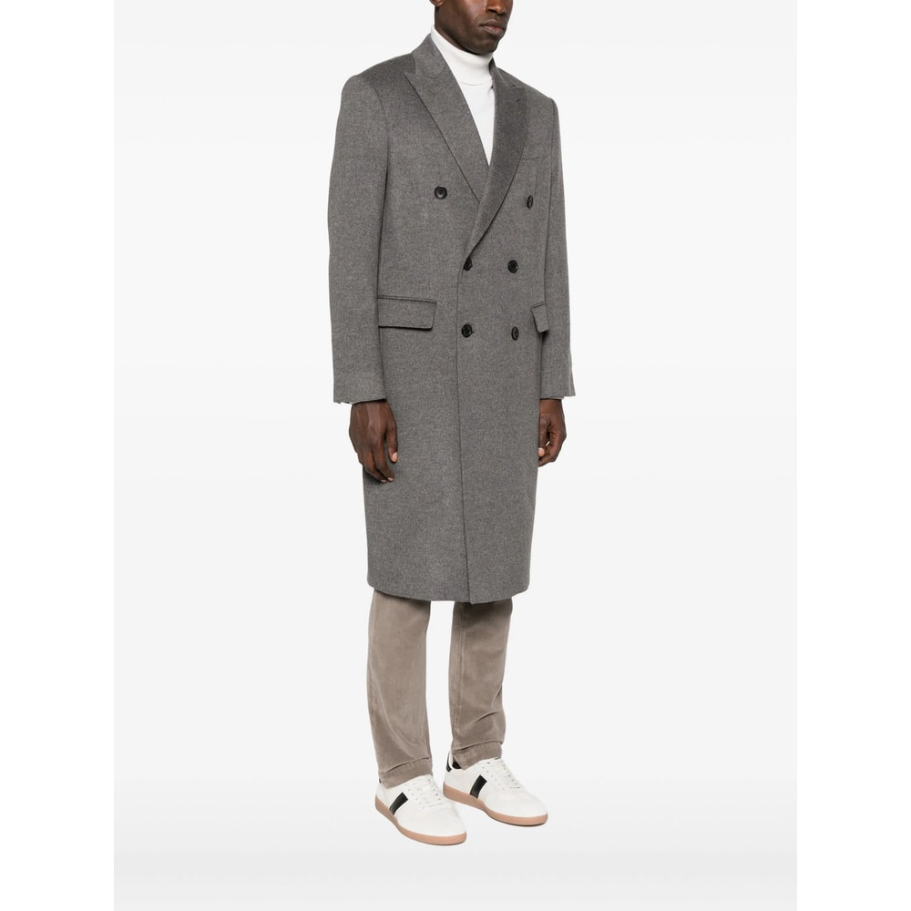 Reveres 1949 Double-breasted Coat In Gray