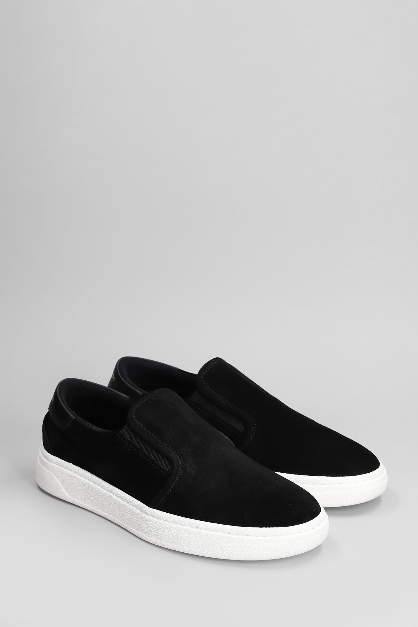 Shop Giuseppe Zanotti Sneakers In Black Suede