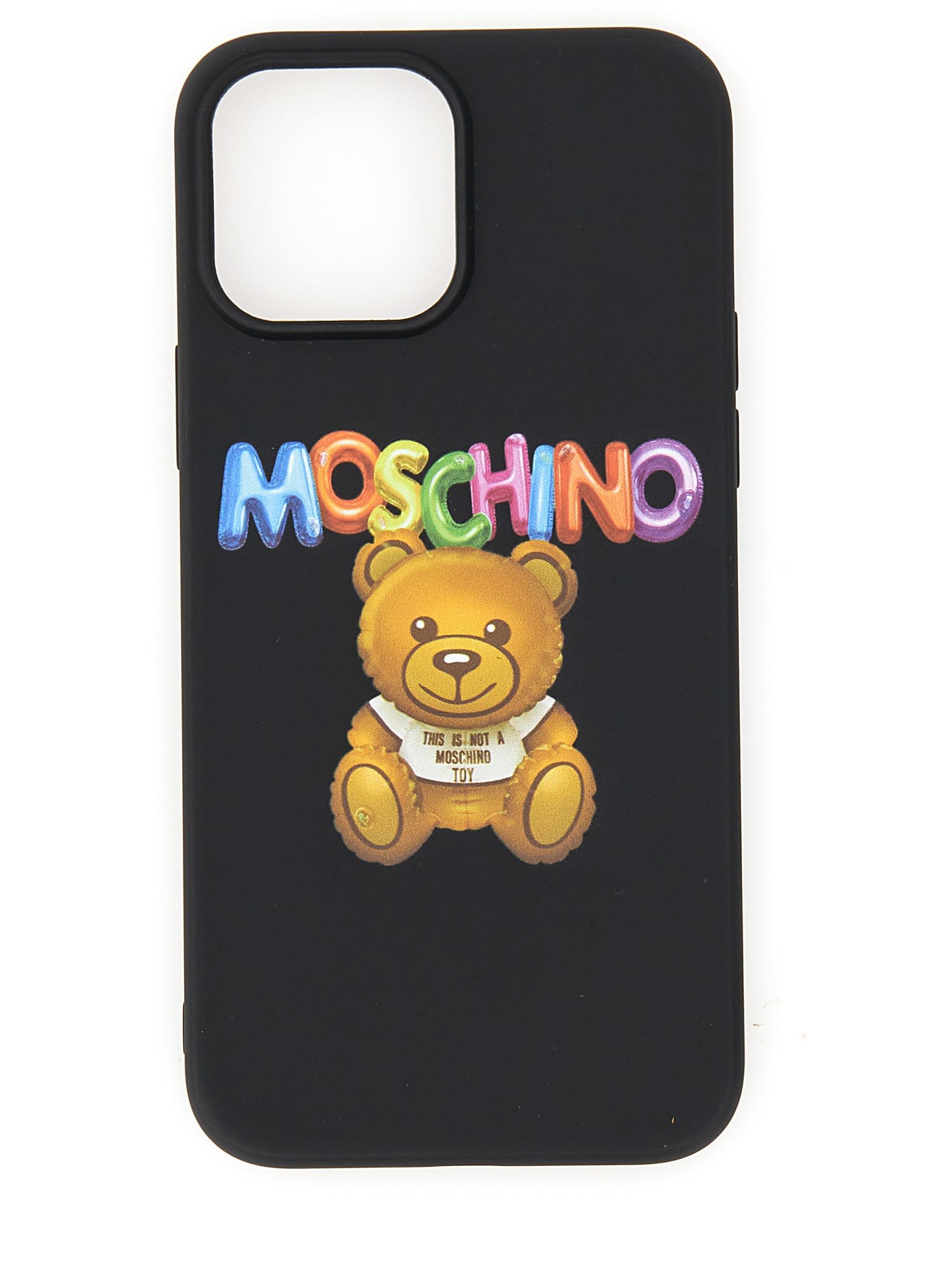 Moschino Case For Iphone 13 Pro Max In Nero