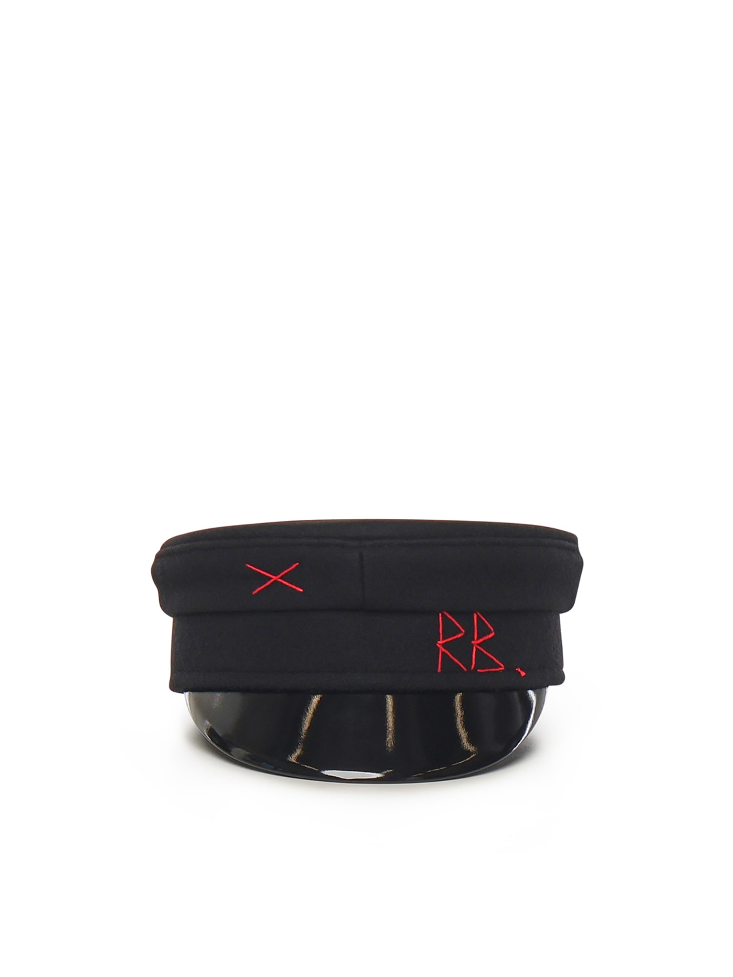 Ruslan Baginskiy Baker Boy Hat With Logo In Black