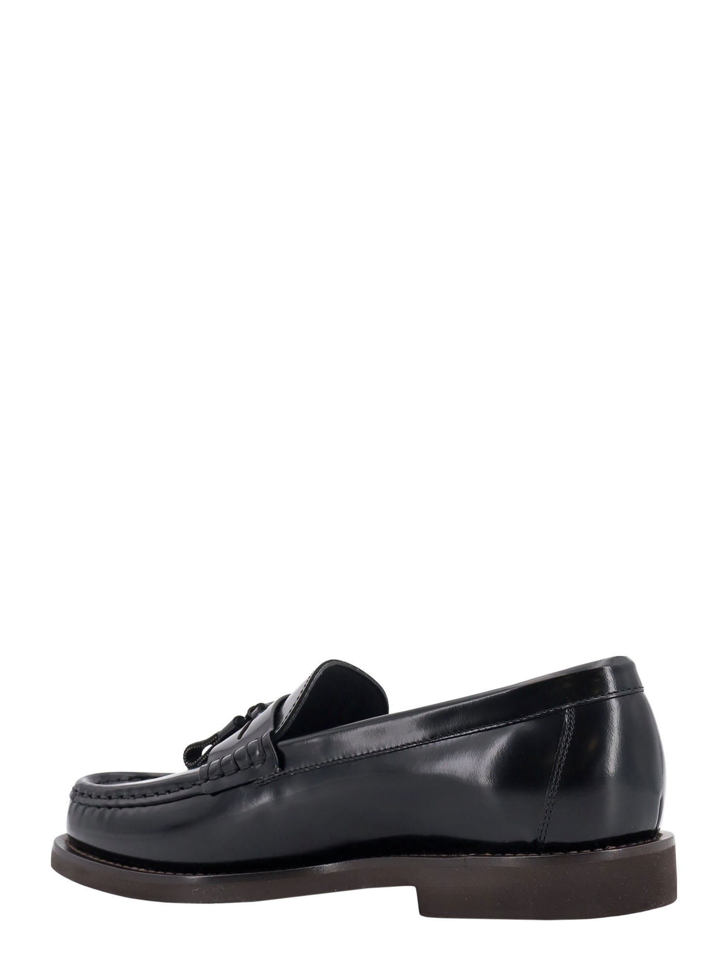 Shop Brunello Cucinelli Loafer In Black