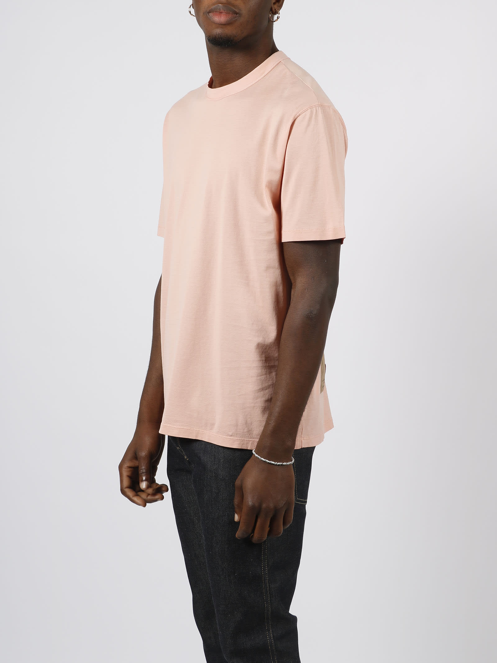 Ten C Cotton Jearsey T-shirt In Pink