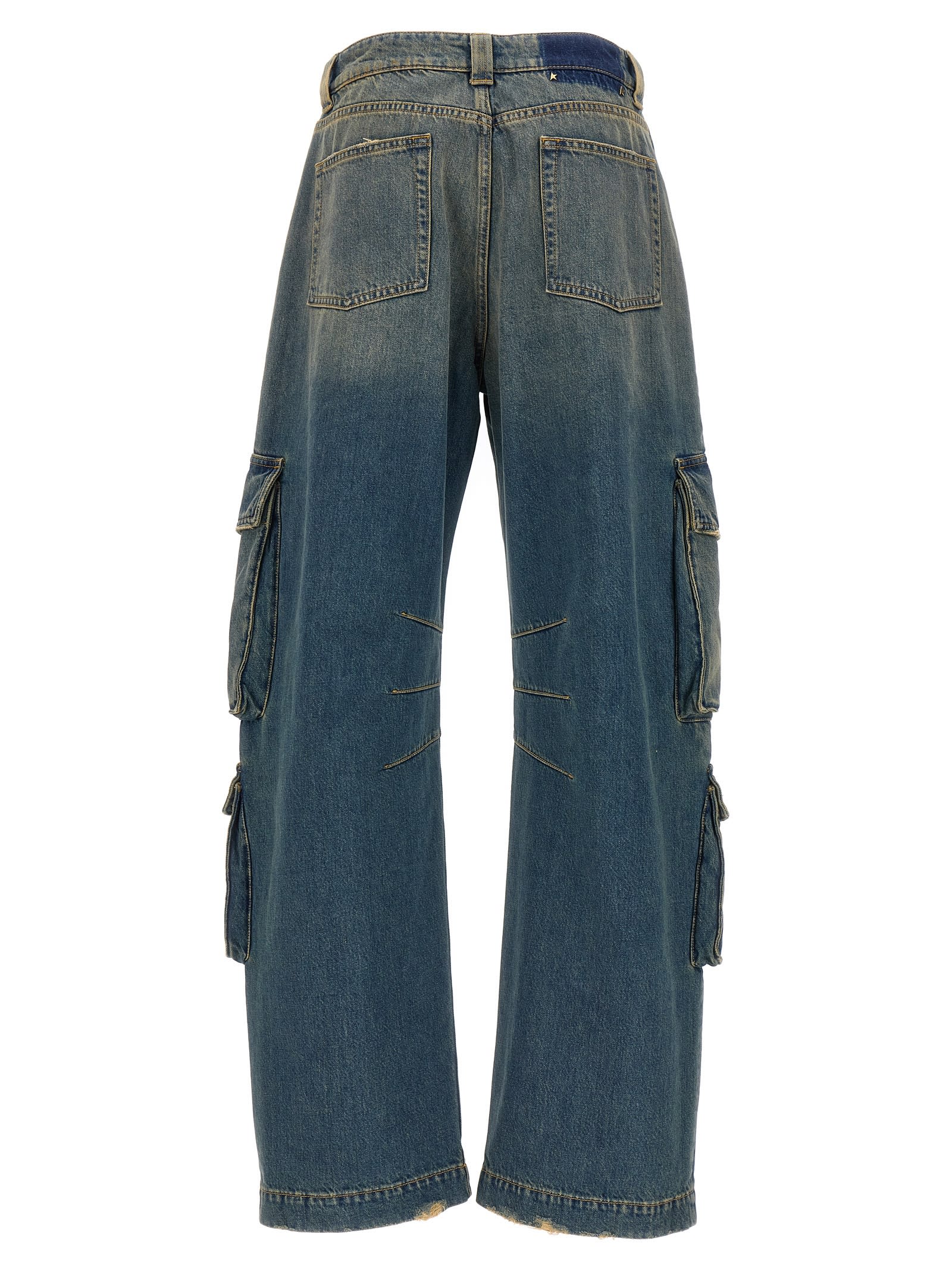 Shop Golden Goose Irina Jeans In Blue