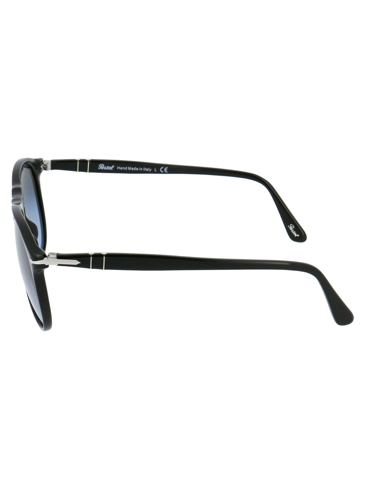 Persol Round Frame Sunglasses In 95/q8
