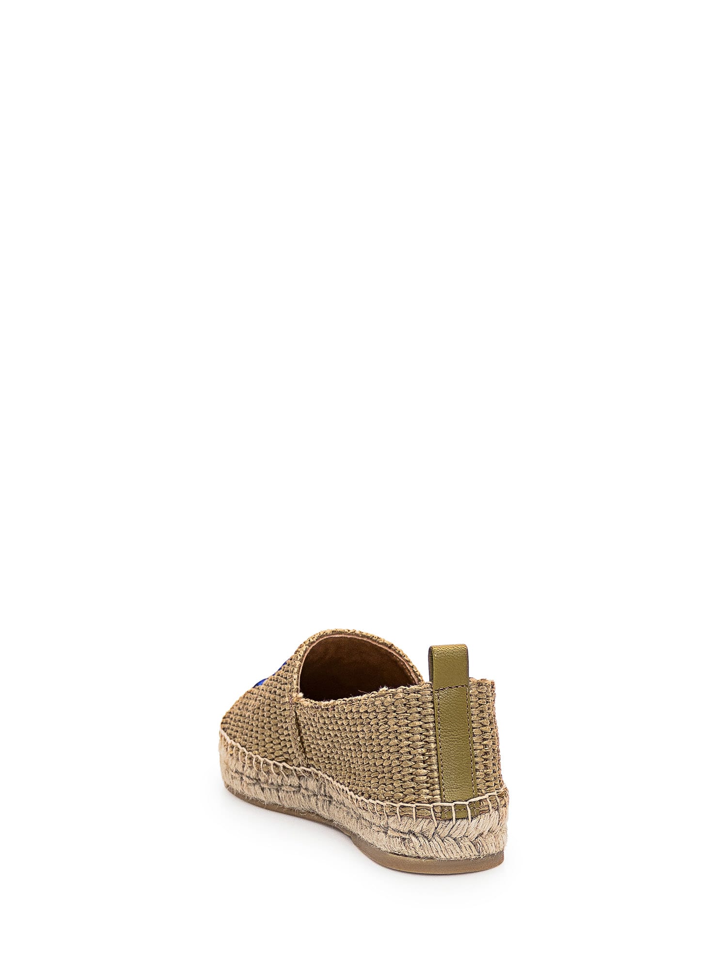 Shop Off-white Arrow Espadrillas In Green A Navy