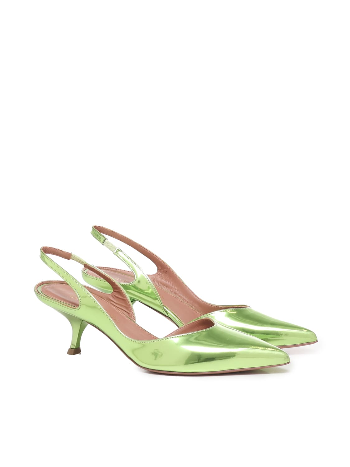 Shop Aldo Castagna Slingback Mikaela In Apricot