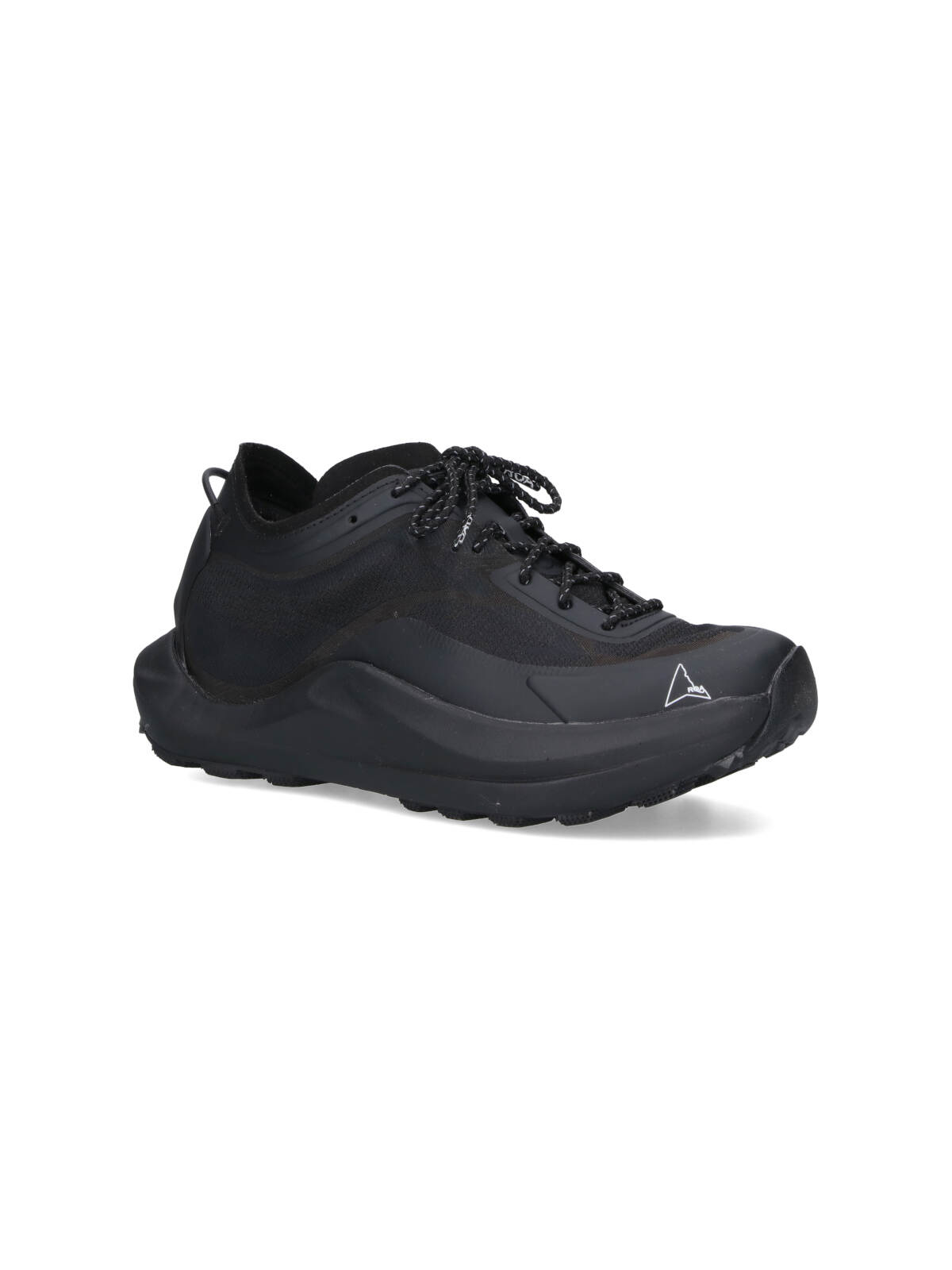 Roa Sella Sneakers In Black Fabric In Blue
