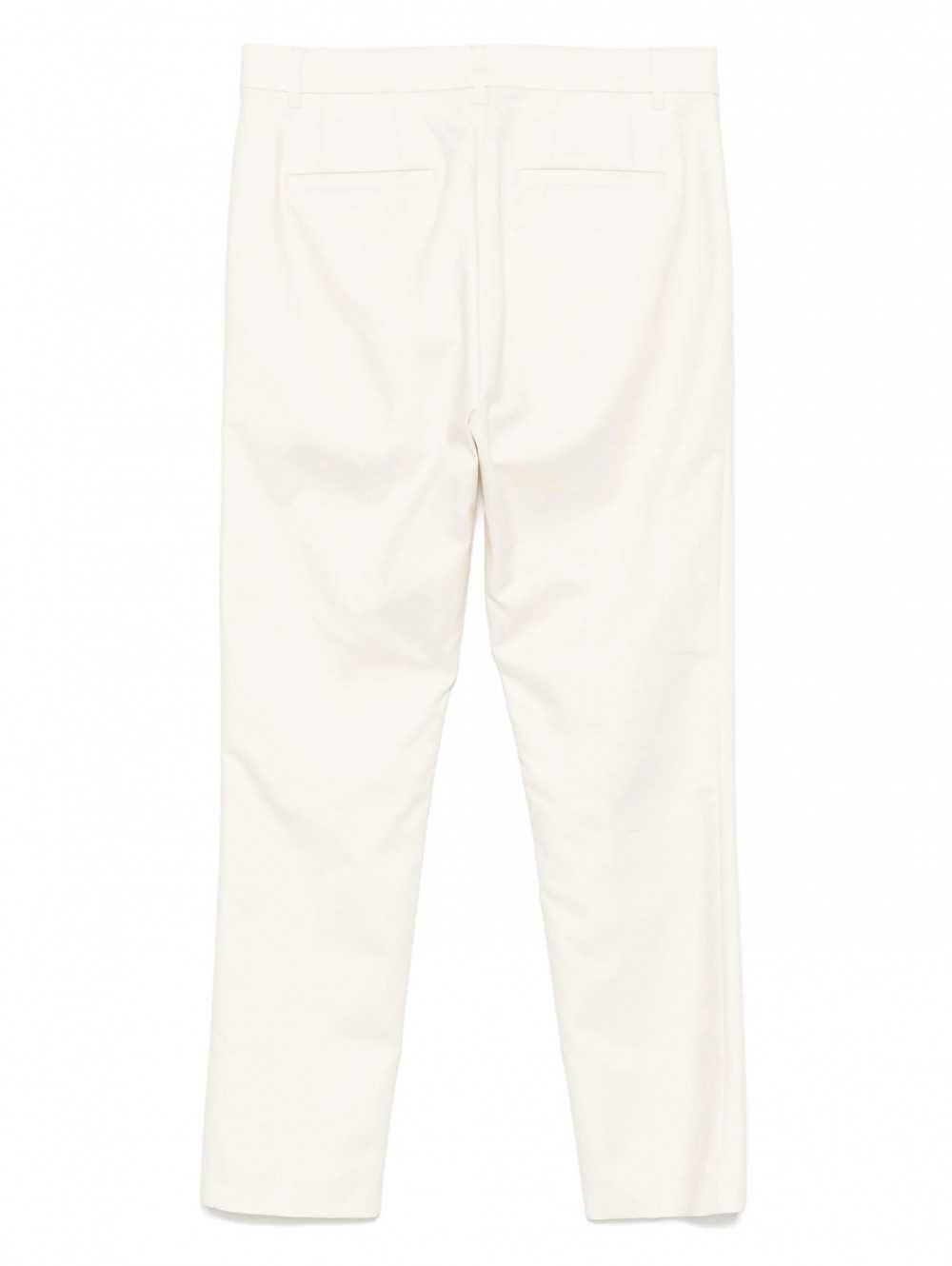 Shop Ralph Lauren Lakythia Slim Leg Pant In Mascarpone Cream