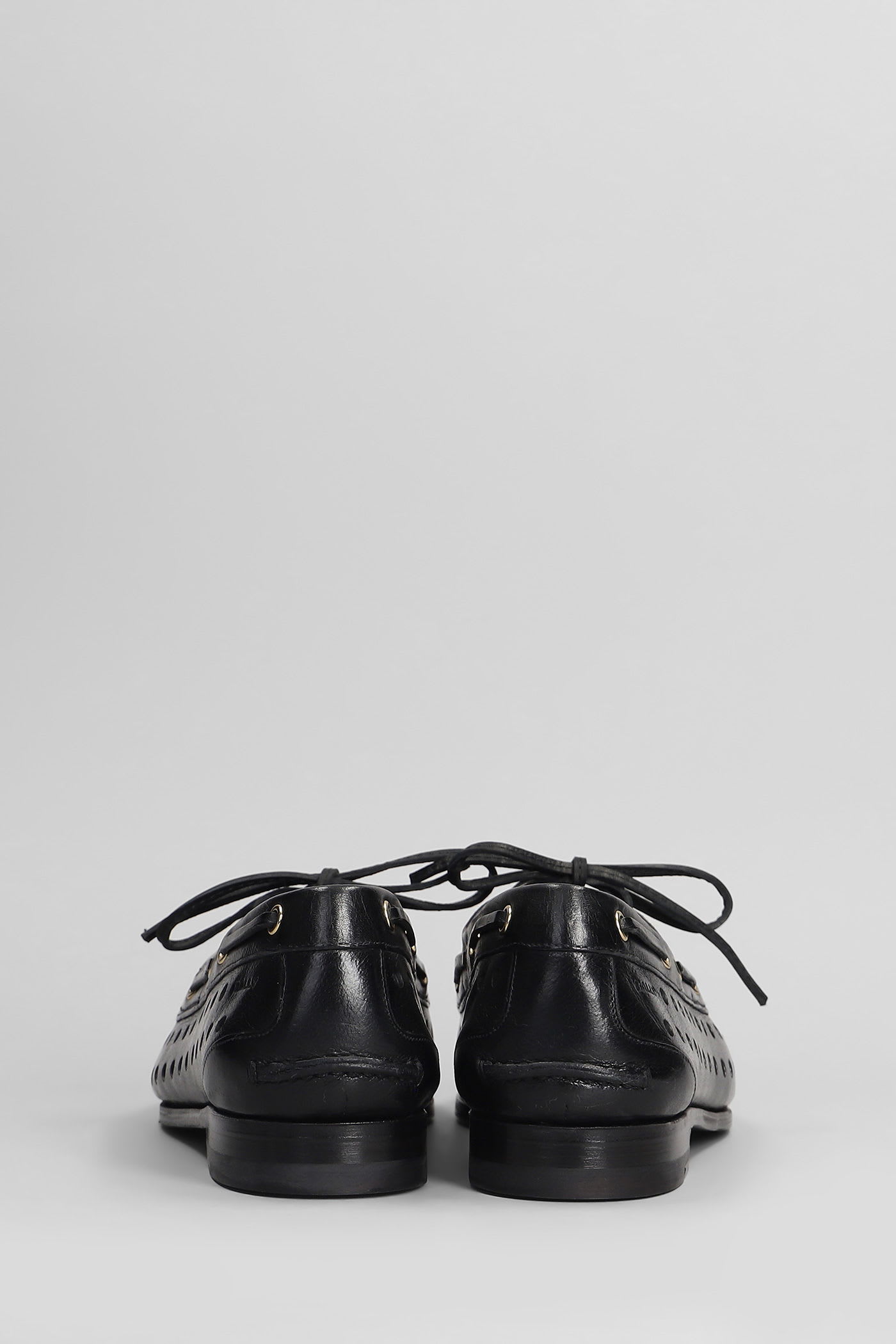 Bally Parcy Fo Loafers In Black Leather In Black