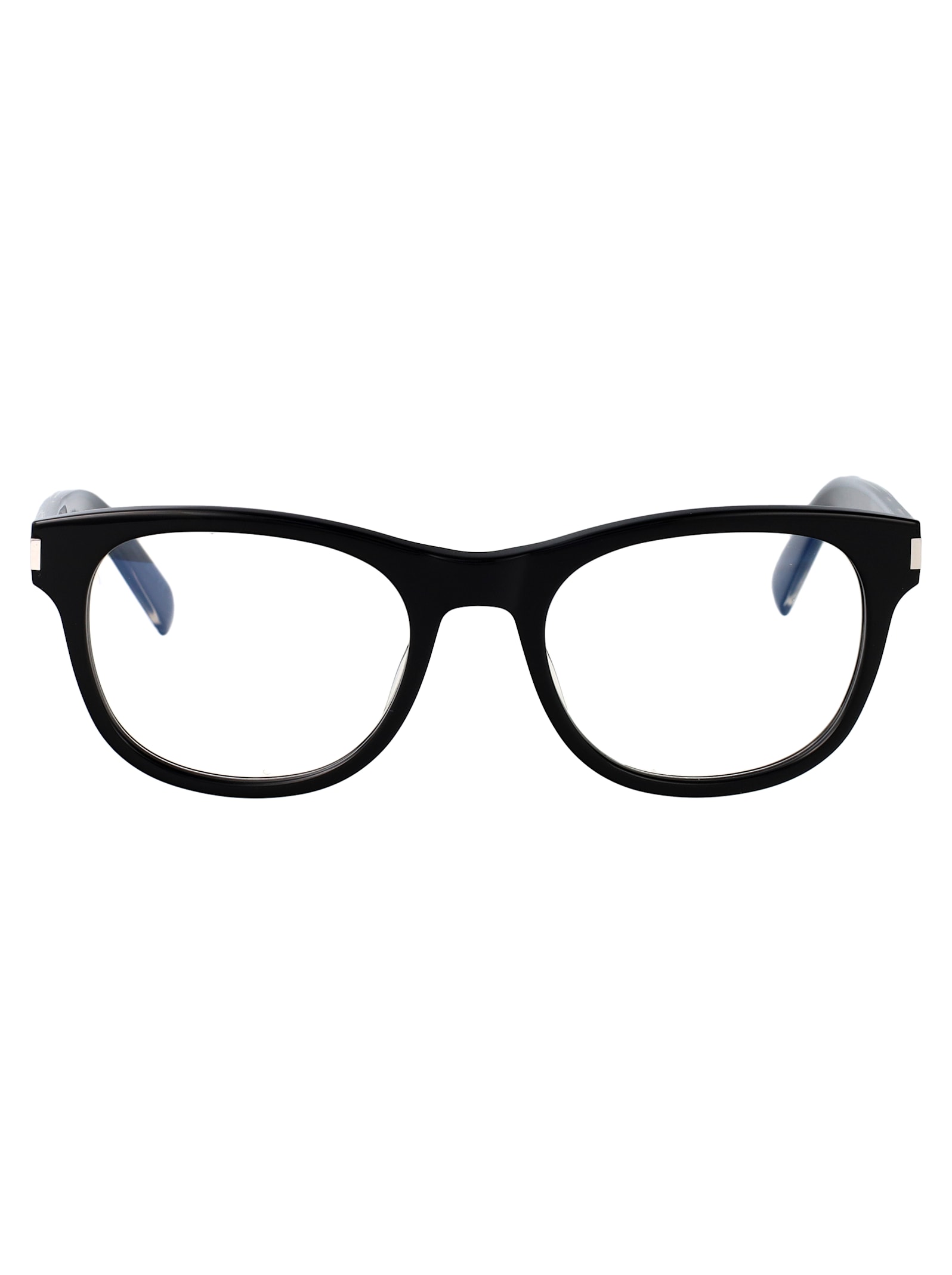 Saint Laurent Sl 664 Glasses In 001 Black Crystal Transparent