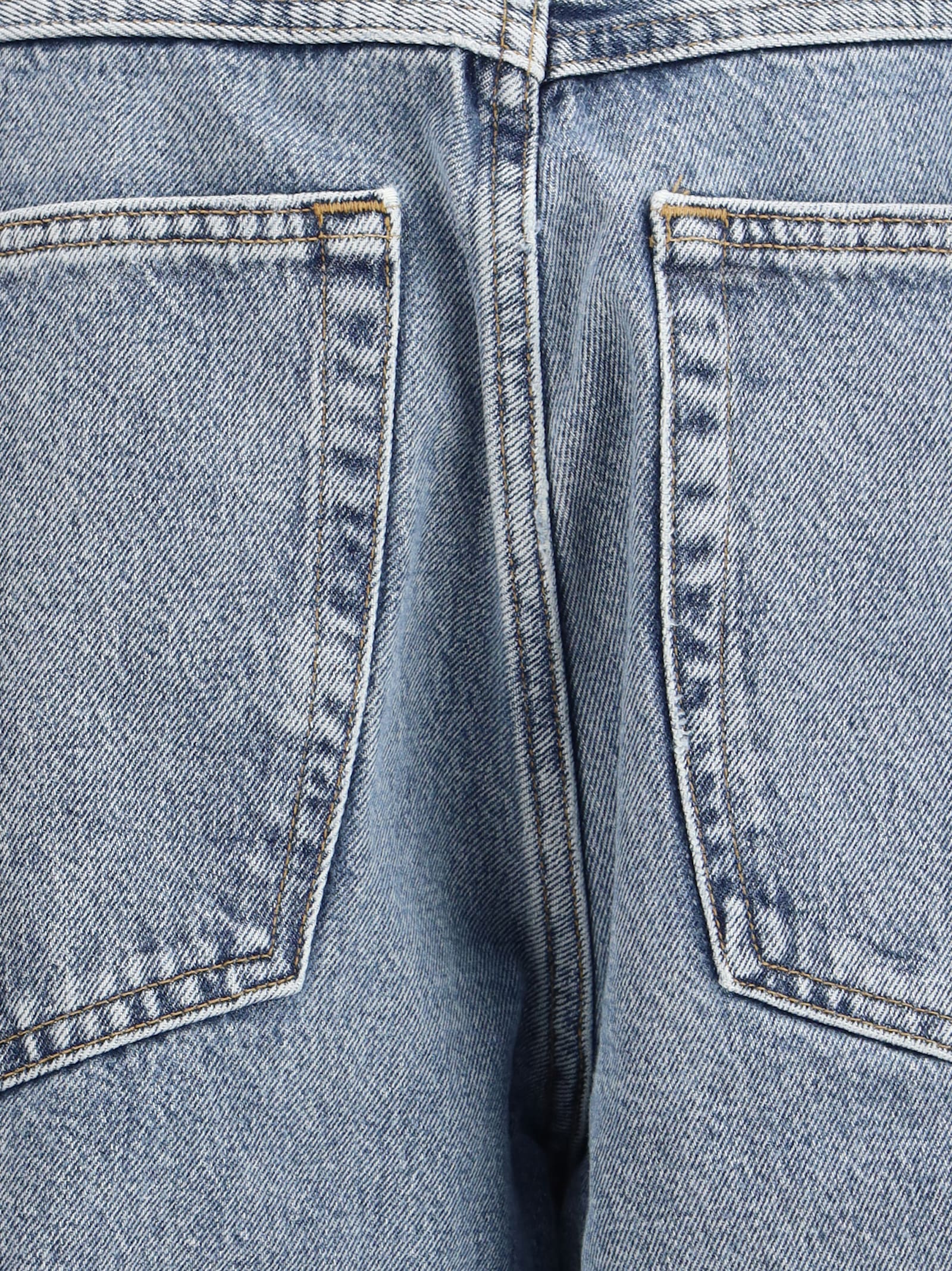 Agolde Sky Blue Fusion Jeans In Ratio