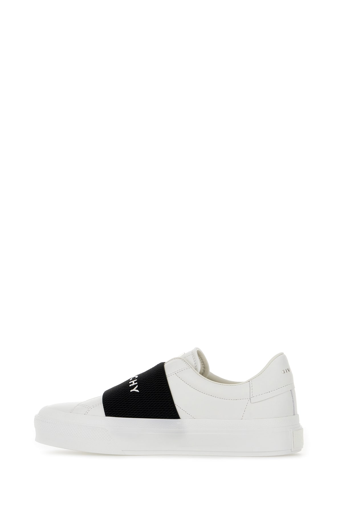 Shop Givenchy White Leather City Sport Sneakers In 116