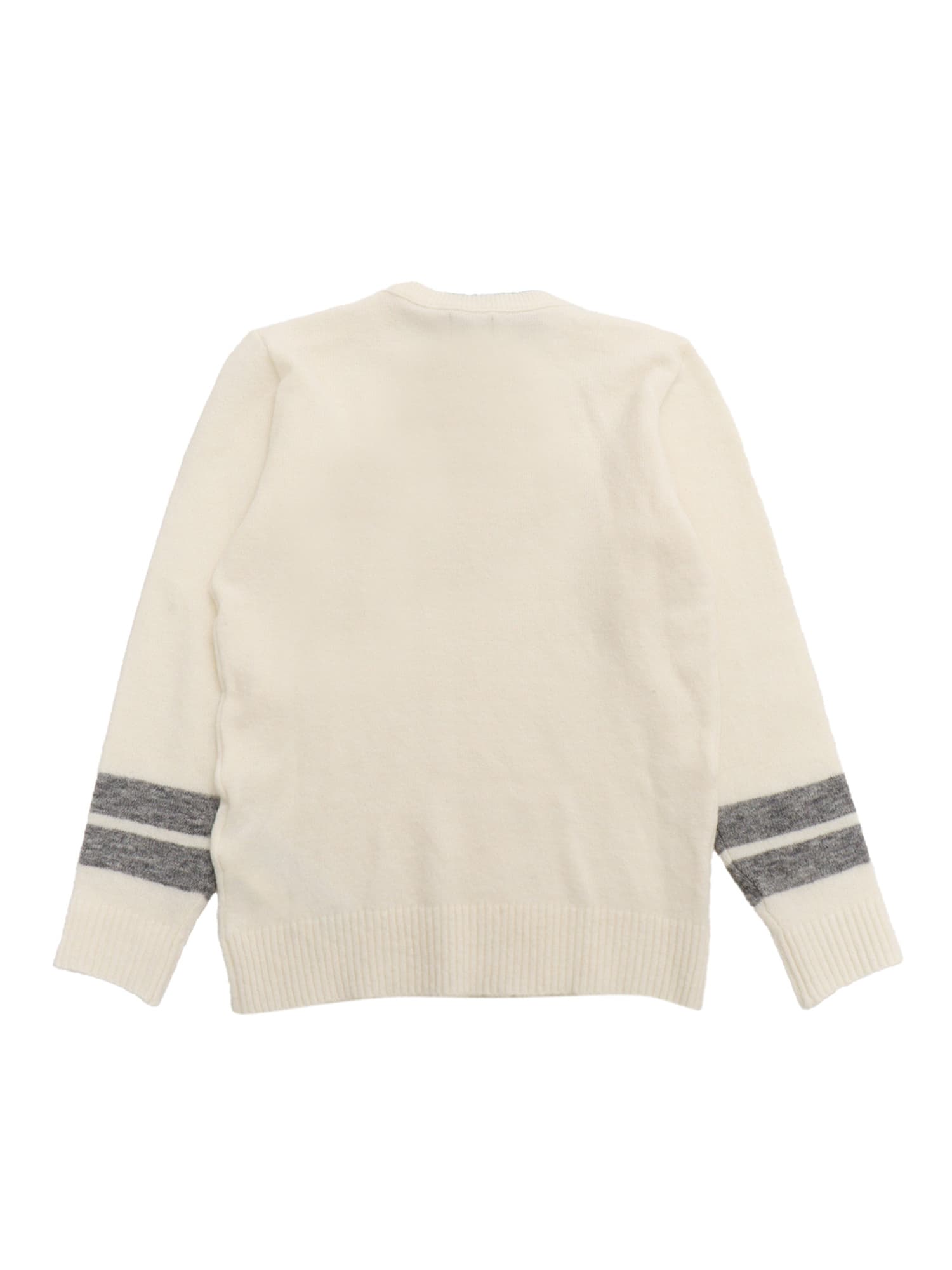 Stone Island Compass-motif Sweater In White