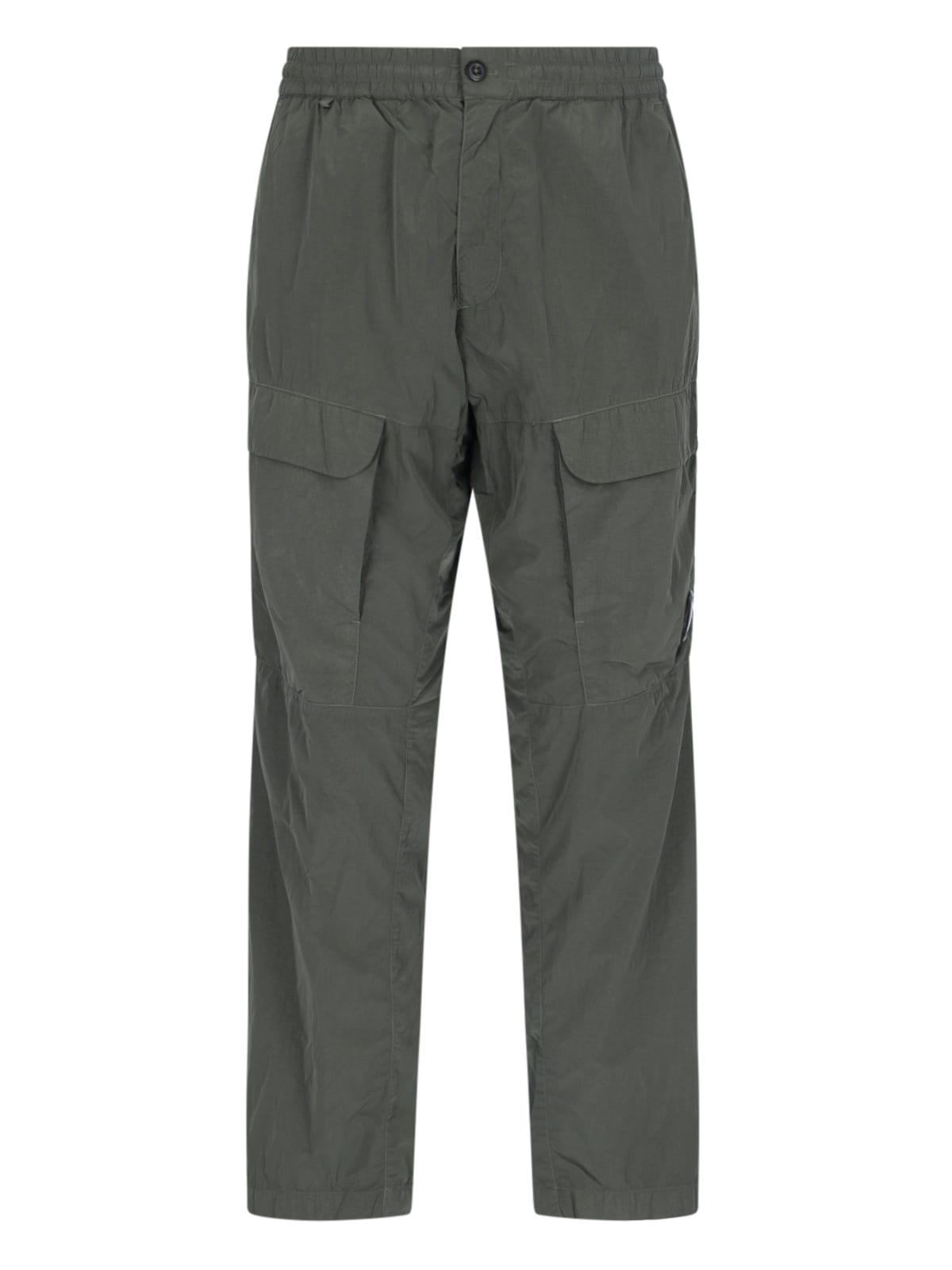 Shop C.p. Company Cargo Pants In Green