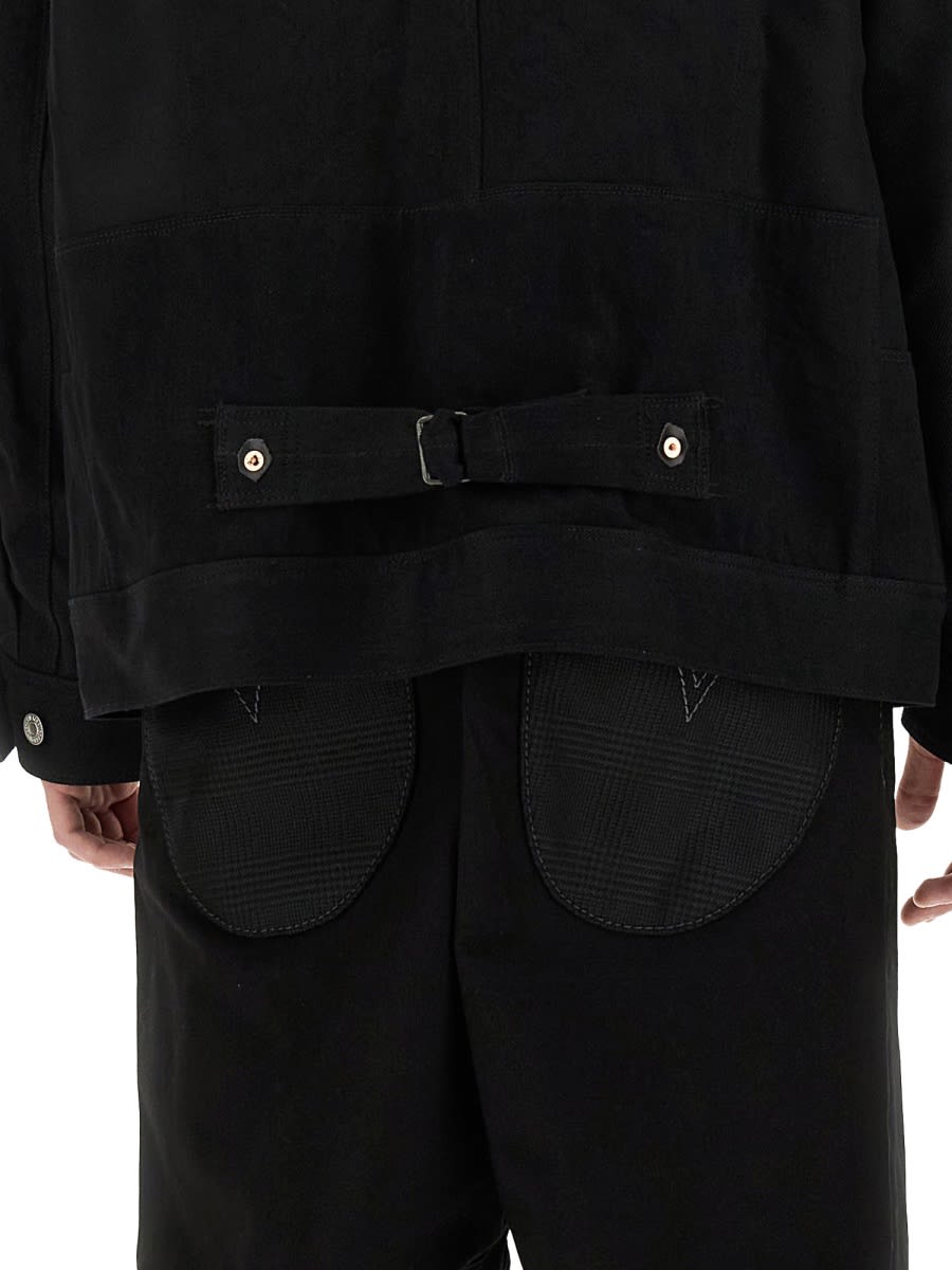 Shop Junya Watanabe X Levis Jacket In Black