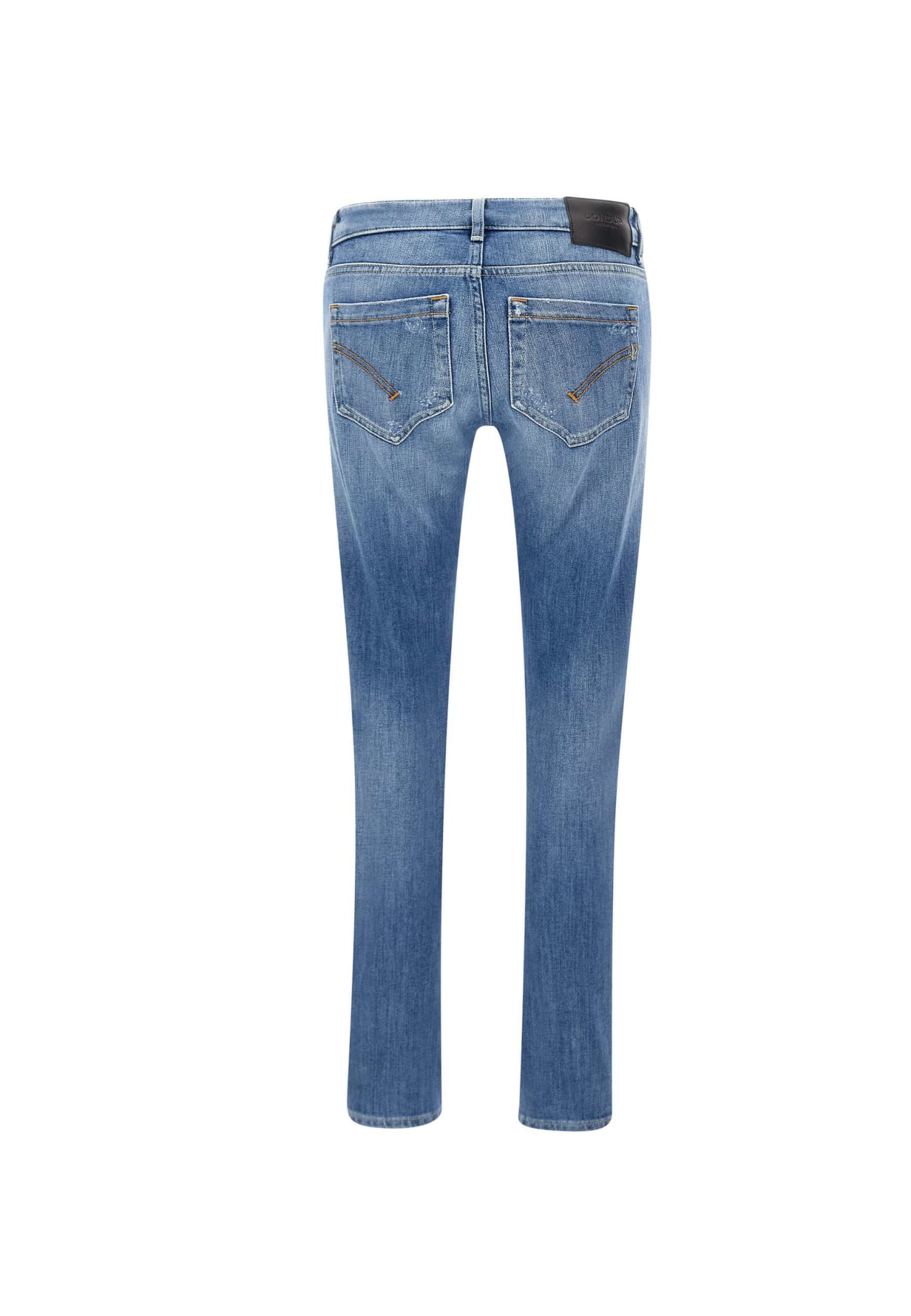 Shop Dondup Monroe Jeans In Blue