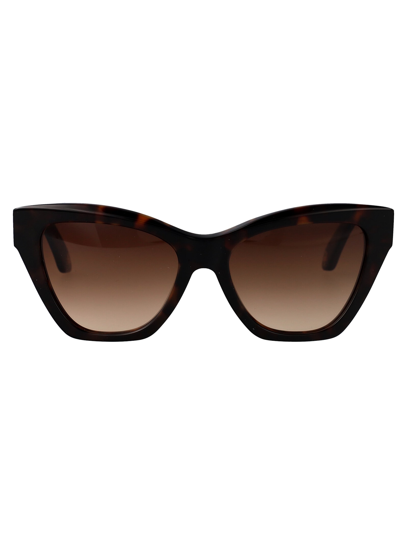 Shop Roberto Cavalli Src110 Sunglasses In Havana Scura