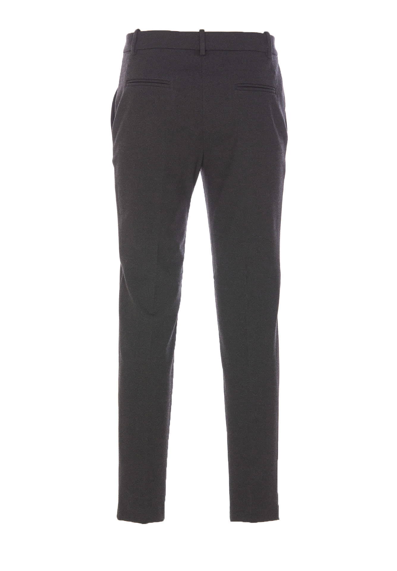 Shop Pinko Bello Pants In Grigio Corvo