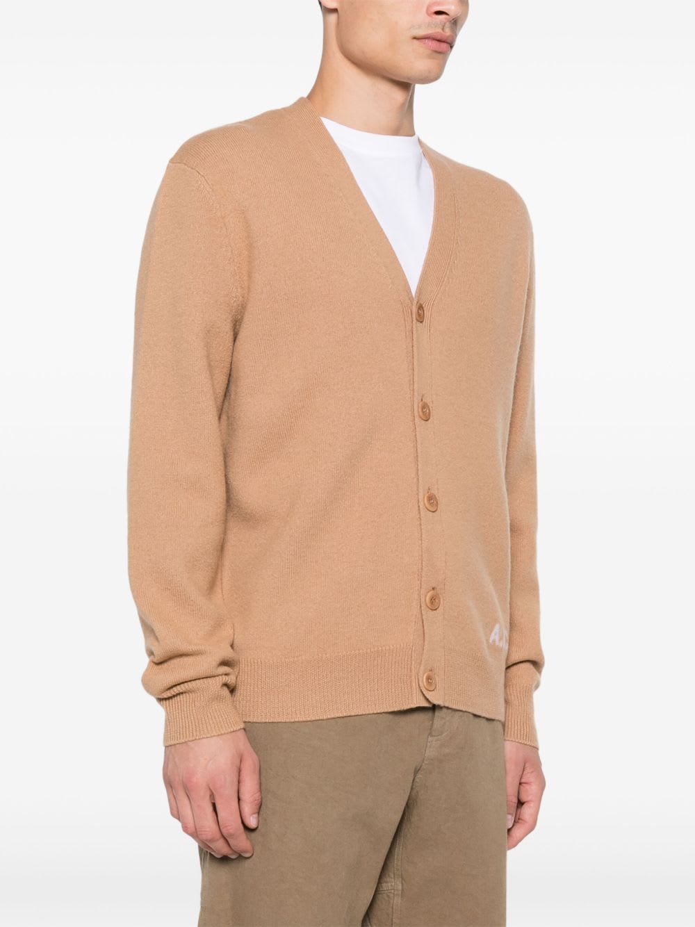 Apc A.p.c. Sweater Camel Brown Virgin Wool In Brown