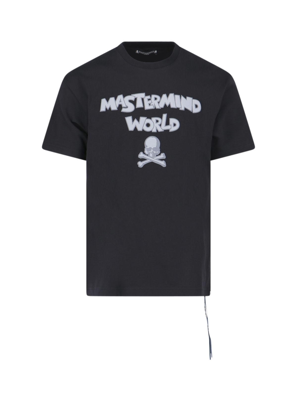 Shop Mastermind Japan Back Print T-shirt In Black