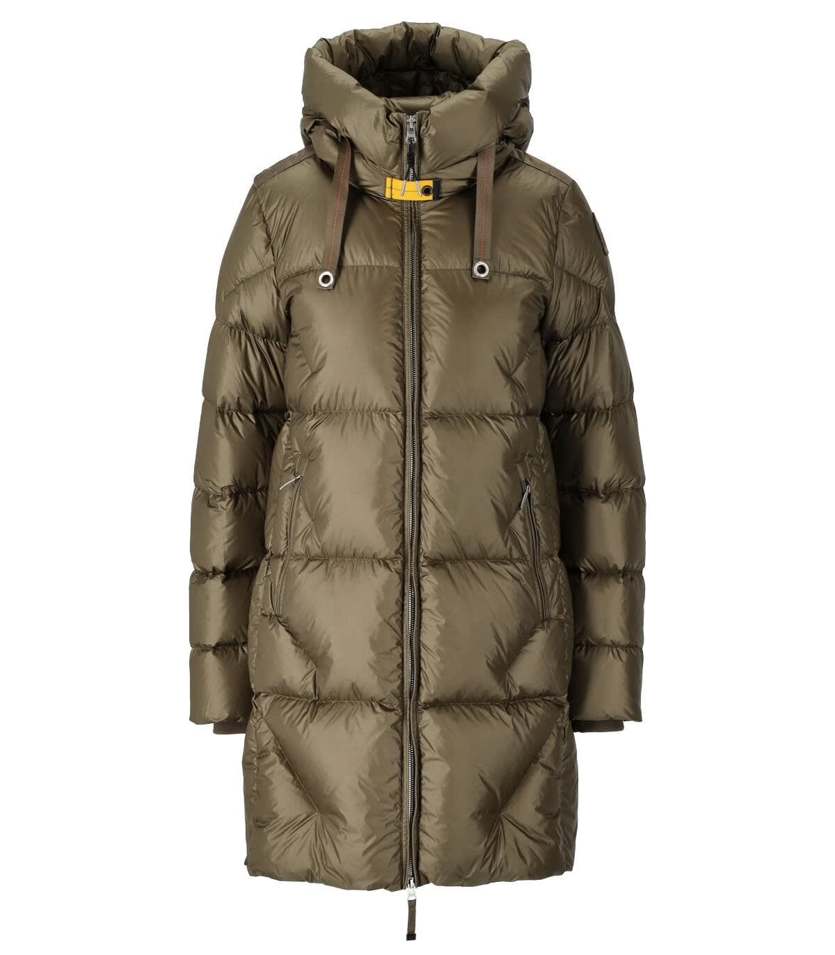 Parajumpers Bronze Long Padded Coat ModeSens