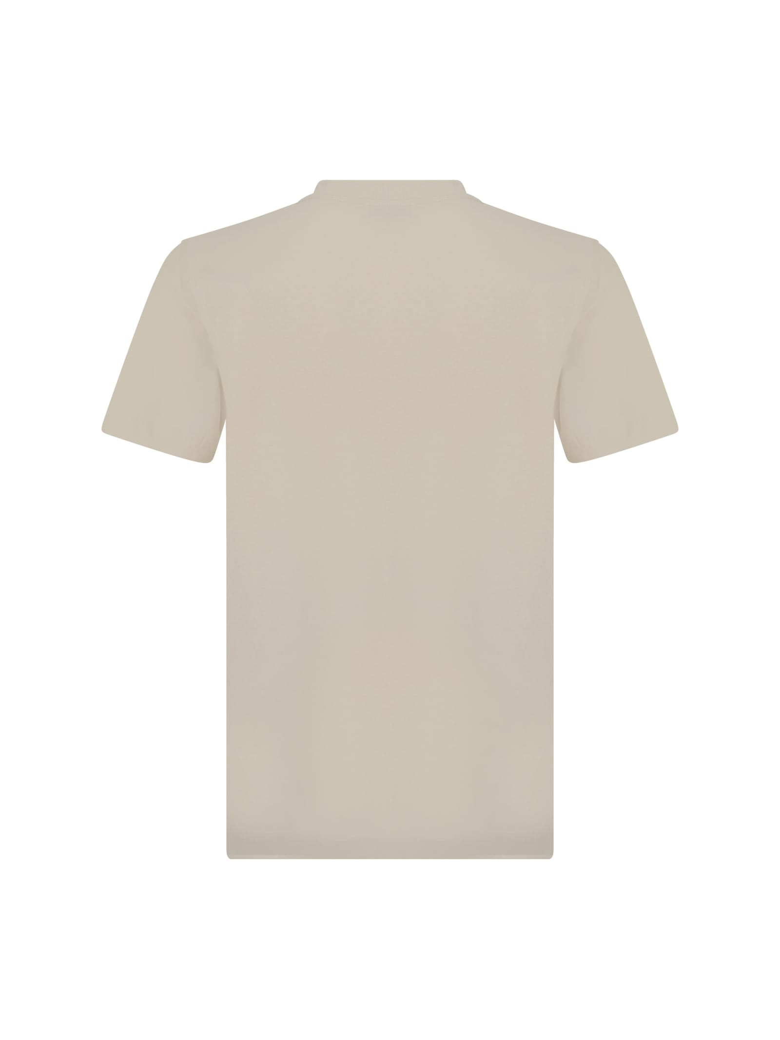 Shop Burberry T-shirt In Tundra