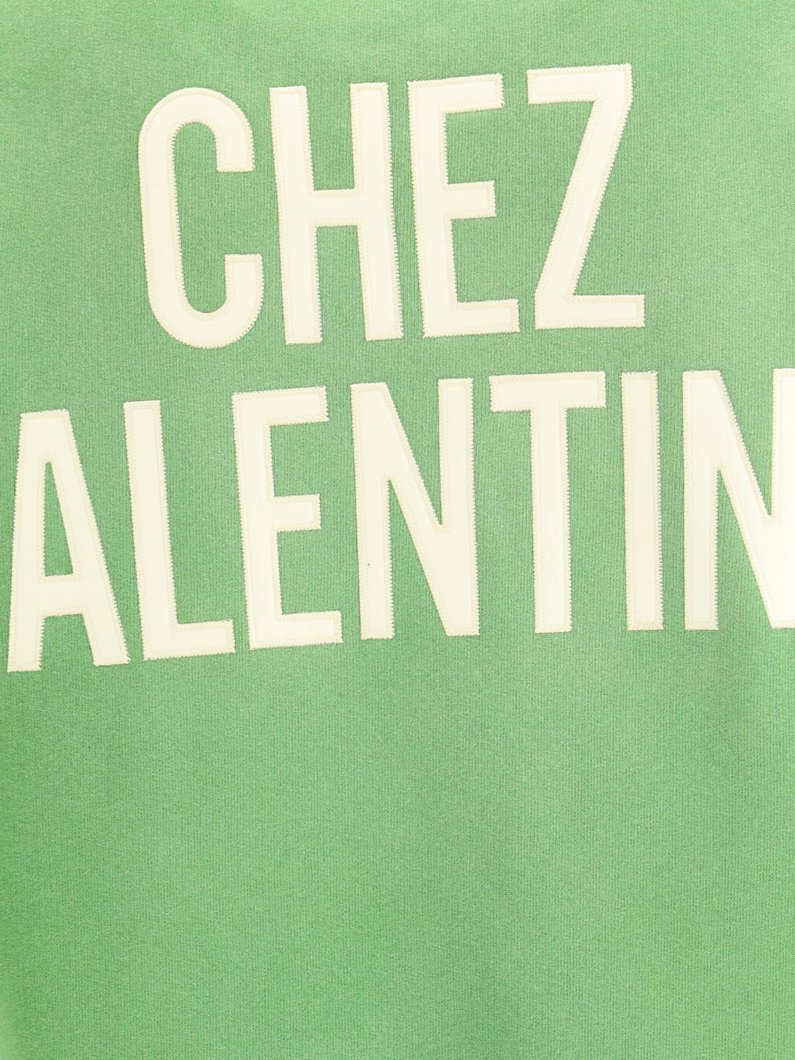 Valentino Garavani Pure Cotton Sweatshirt In Green