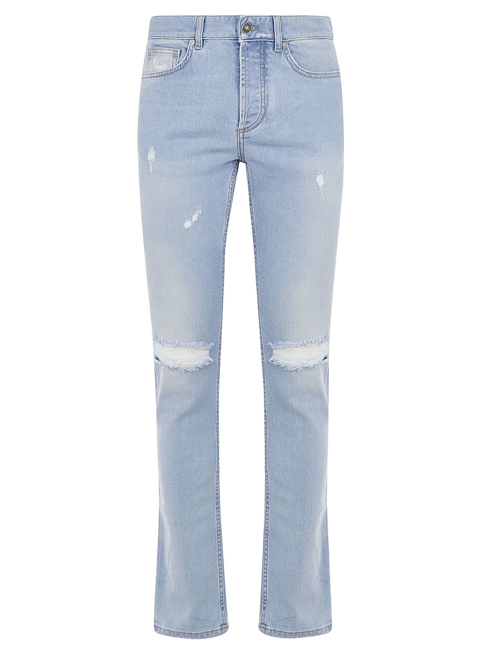 Givenchy Slim Fit Jeans In Denim Blue