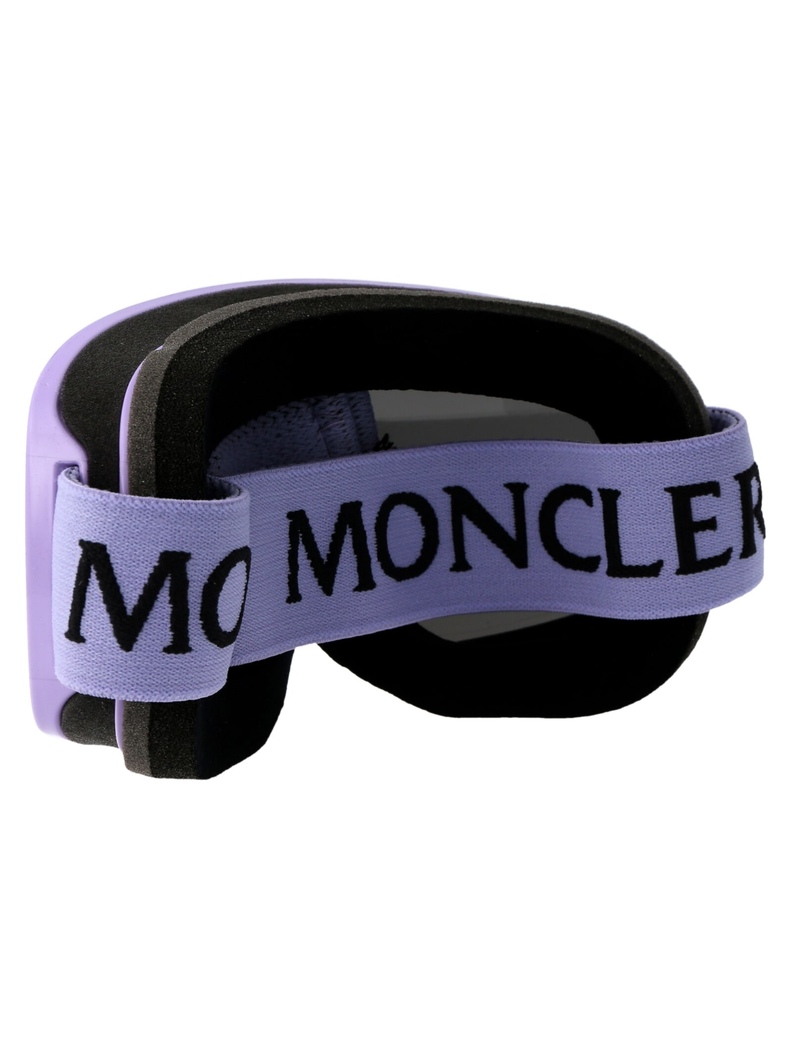 Shop Moncler Ml0215 Sunglasses In 78a Shiny Lilac/smoke
