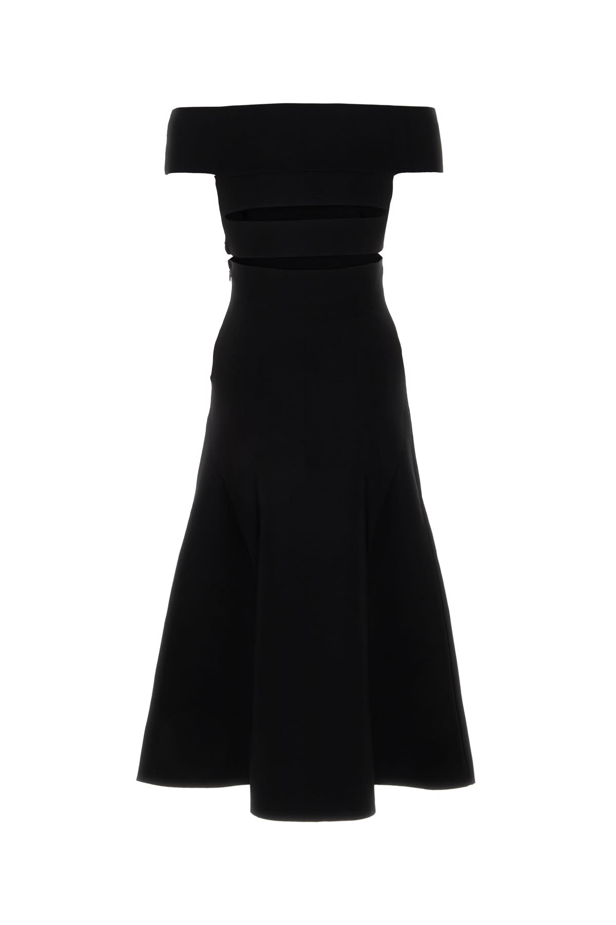 Shop Alexander Mcqueen Abito In Black