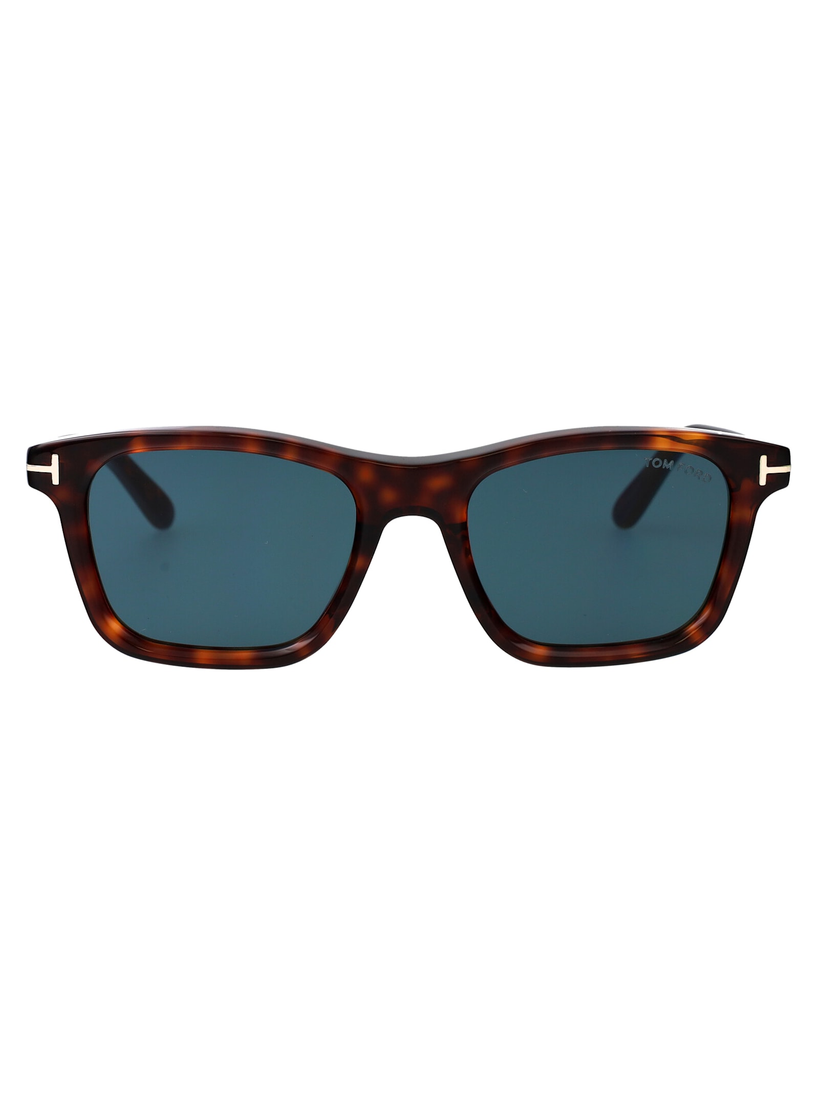 Shop Tom Ford Ft1179/s Sunglasses In Blue Havana