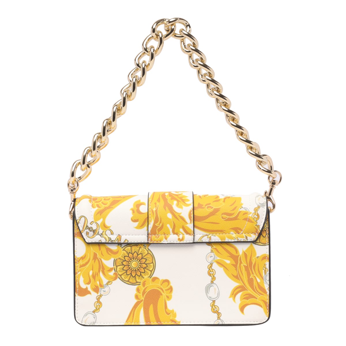 Shop Versace Jeans Couture Shoulder Bag Couture 1 In White