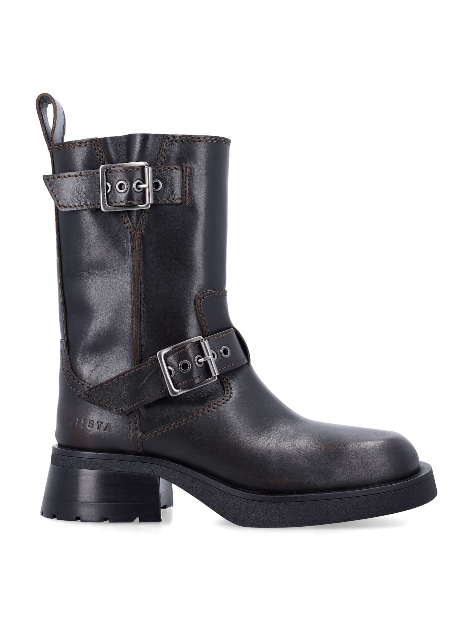 Renate Buckled Ankle Boots