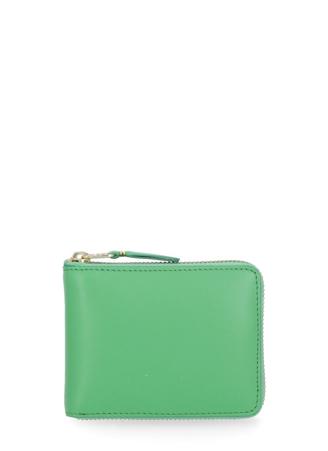 Shop Comme Des Garçons Leather Wallet In Green