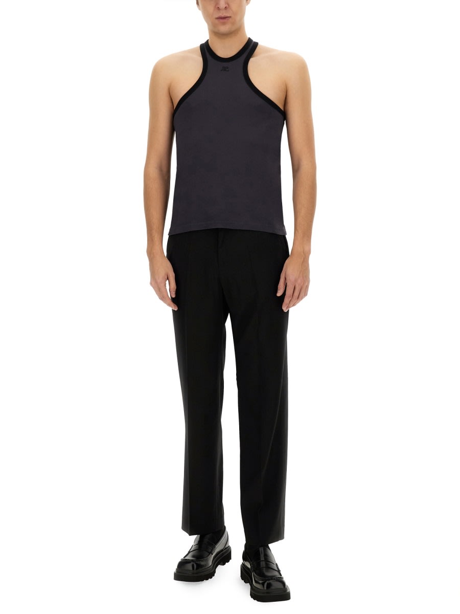 Courrèges Courregès Top Scuba In Black