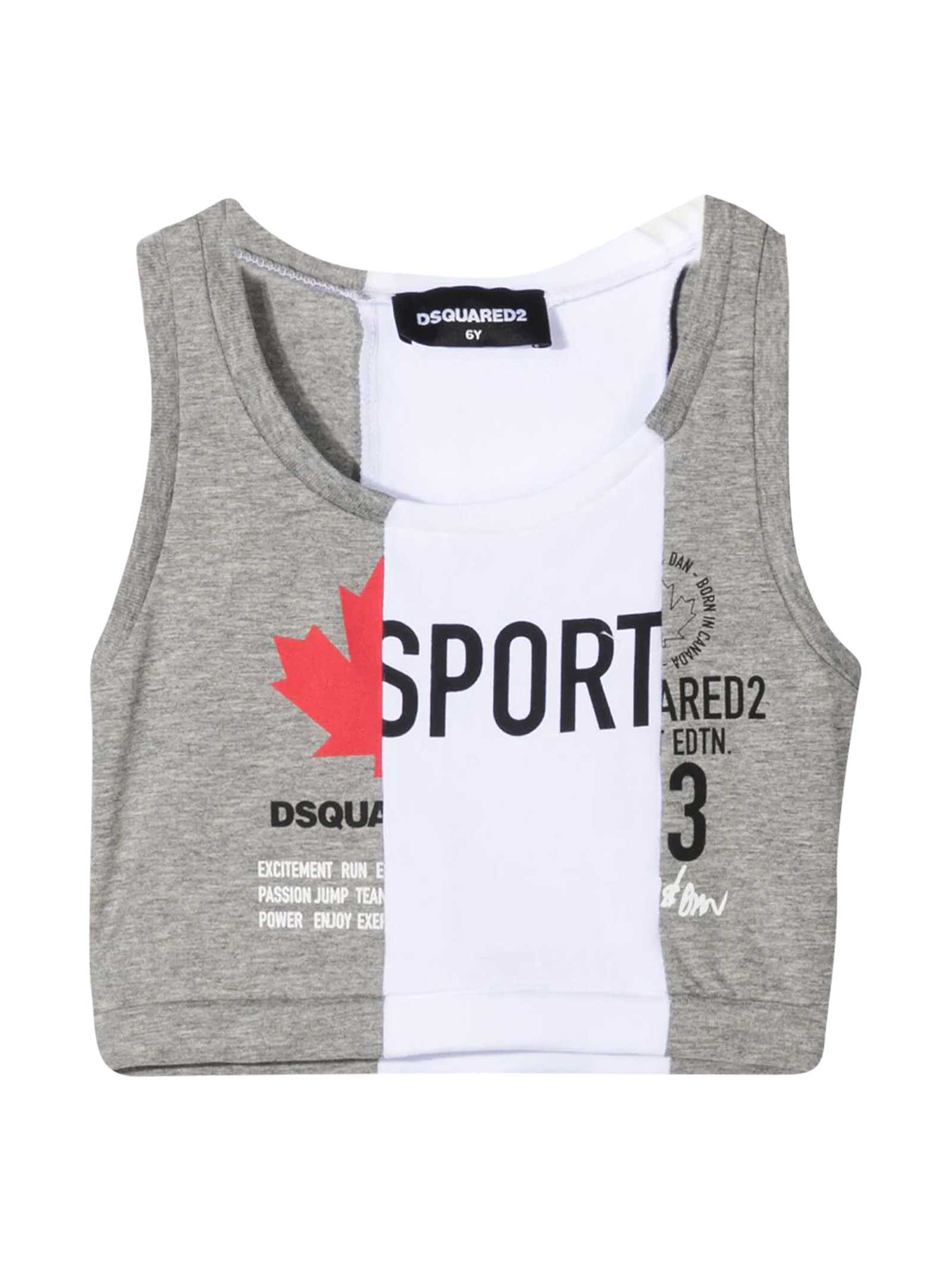 Dsquared2 Gray Tank Top