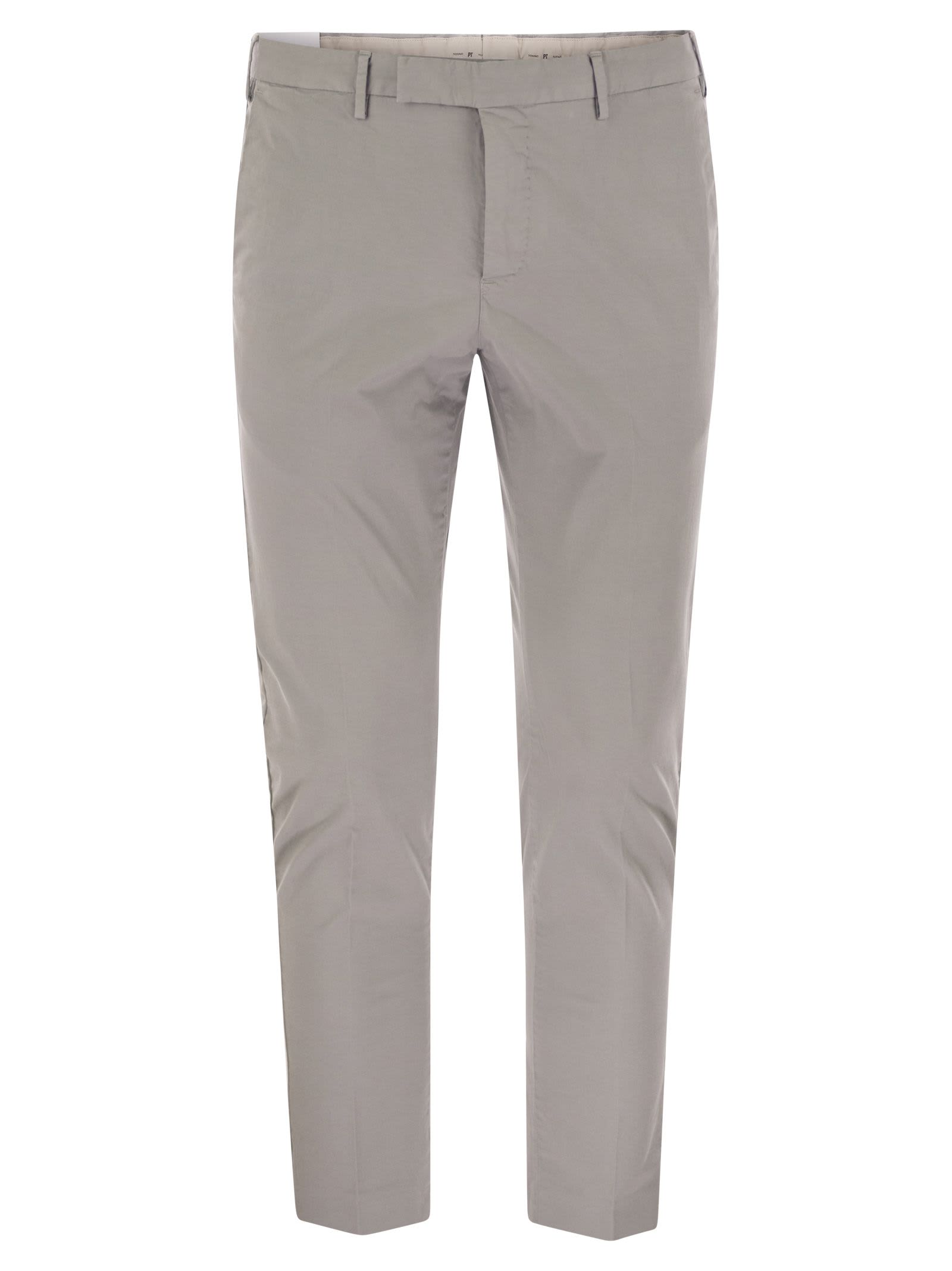 Dieci - Stretch Cotton Trousers